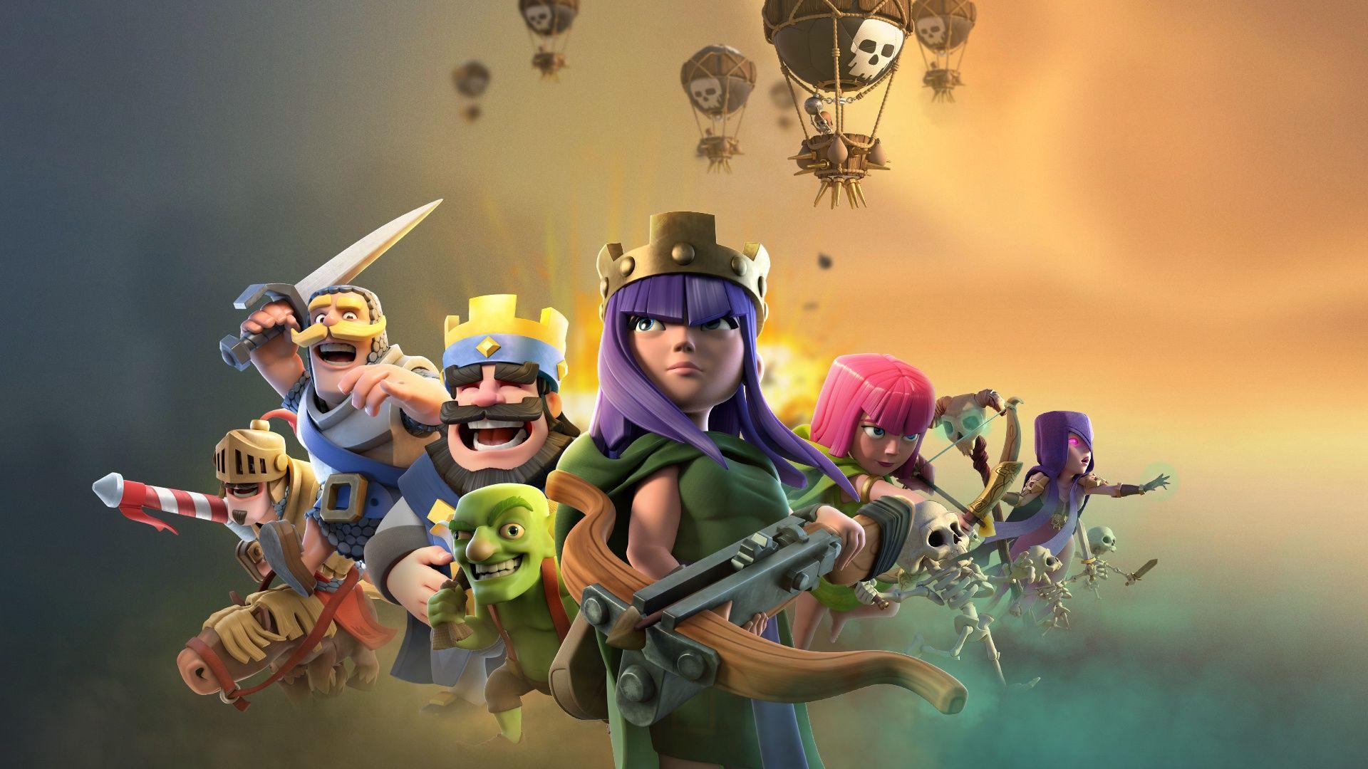 1920x1080 Clash Of Clans Clash Royale Supercell Games, HD Games, 4k Wallpaper, Image, Background, Photo and Picture