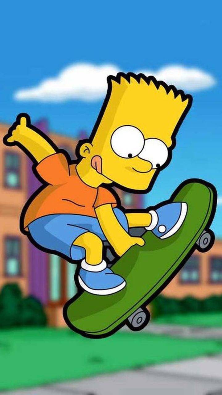 720x1280 bart simpson wallpaper