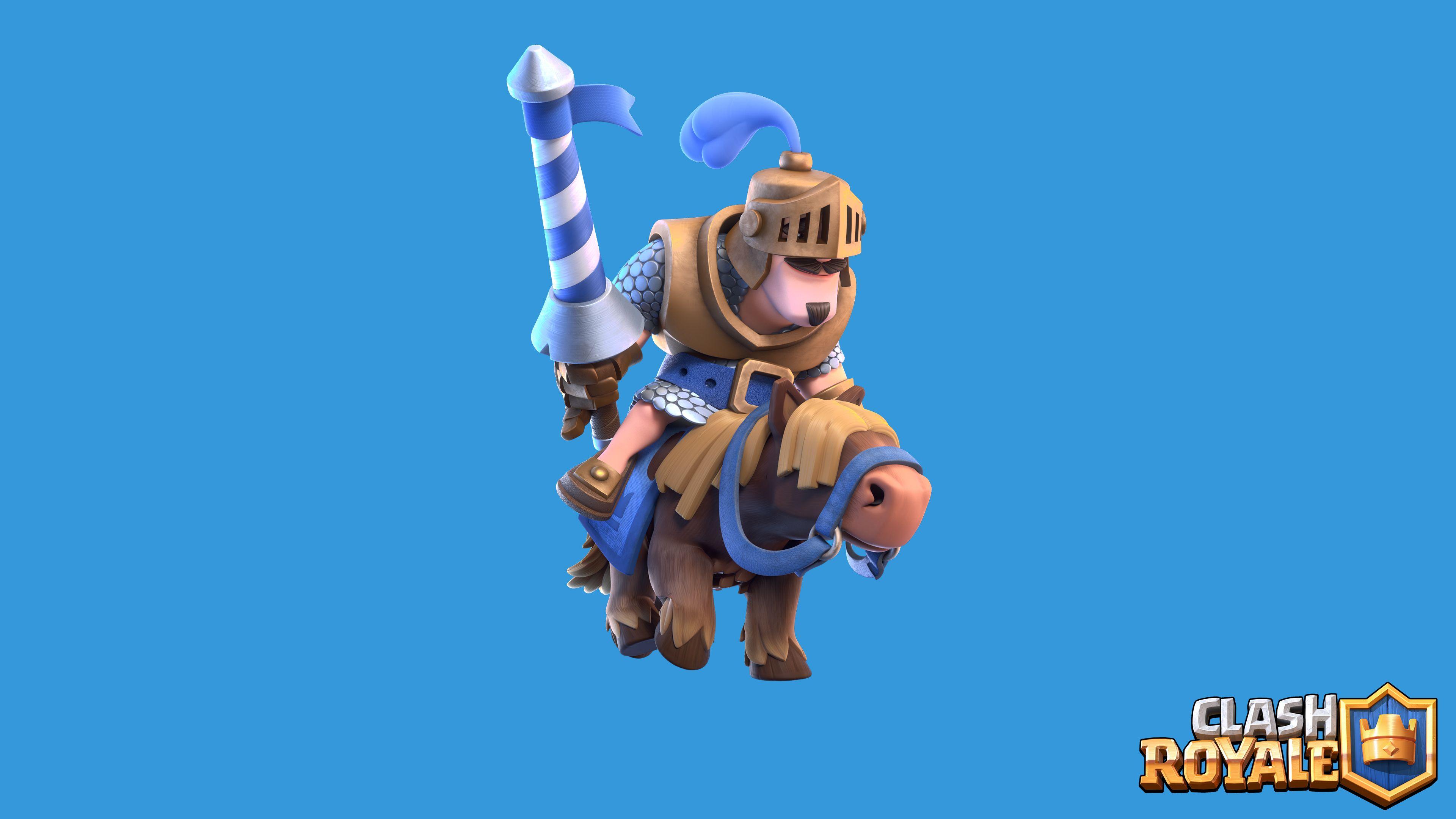 3840x2160 Wallpaper 4k Clash Royale Blue Prince 3 2016 games wallpaper, clash royale wallpaper, games wallpaper, supercell wallpaper
