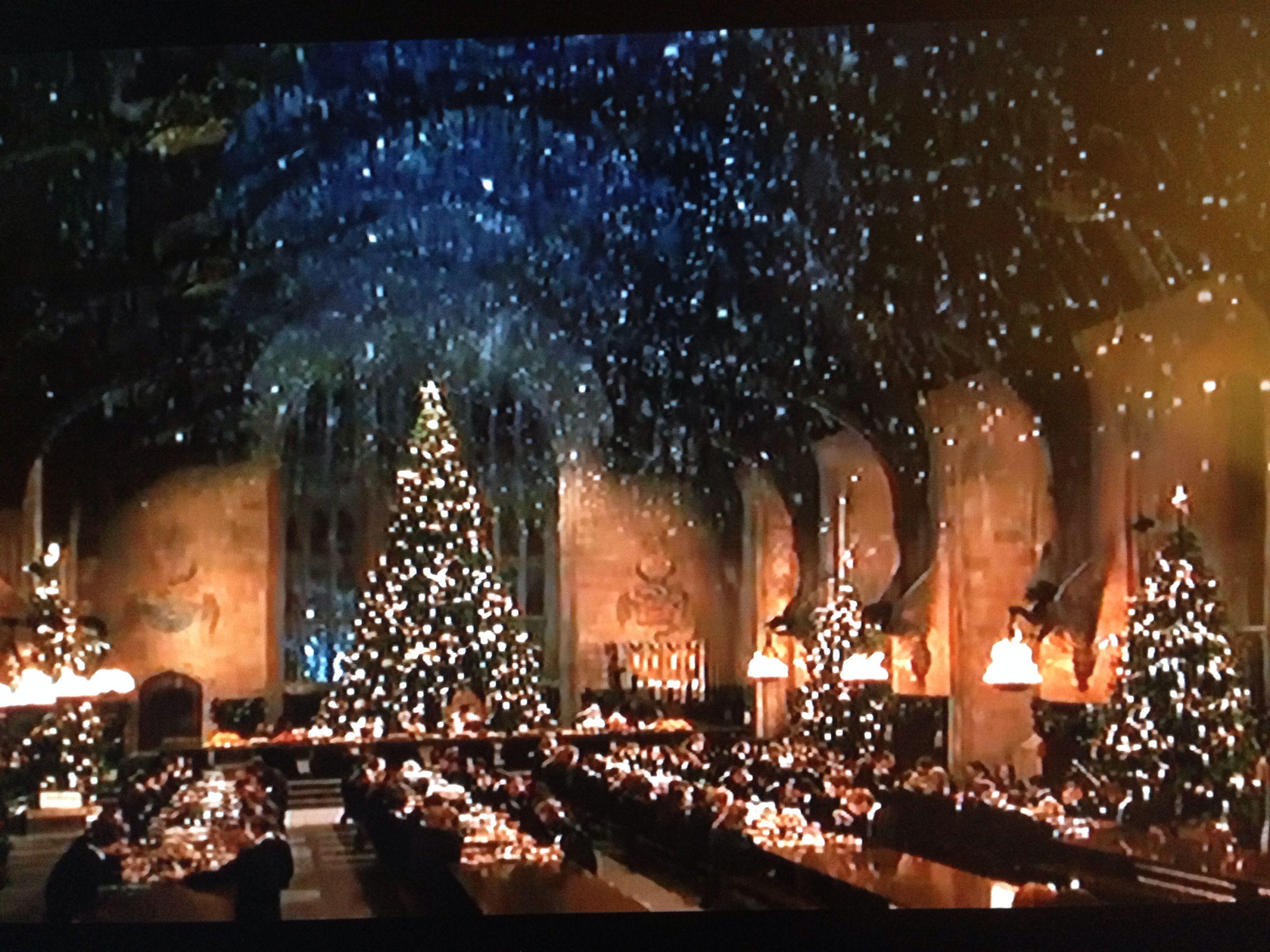 Zoom- Harry potter teams background christmas Themed Virtual Backgrounds