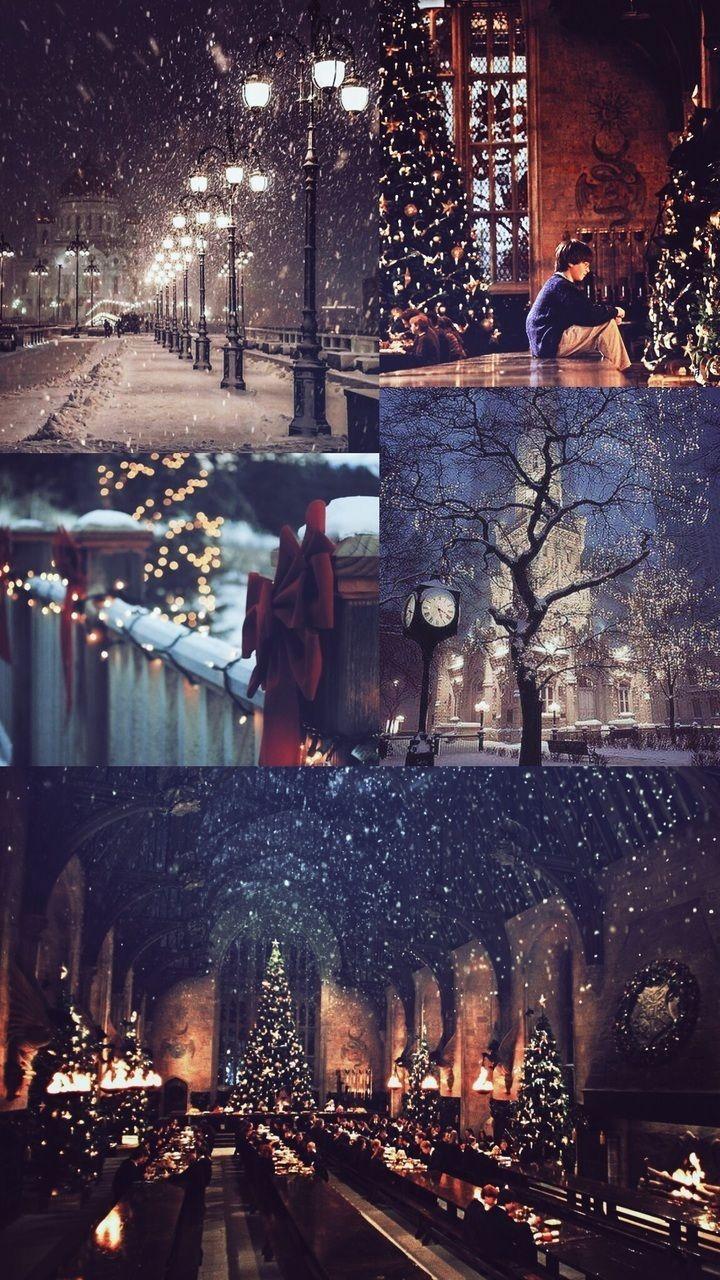 720x1280 Harry Potter Christmas Wallpaper