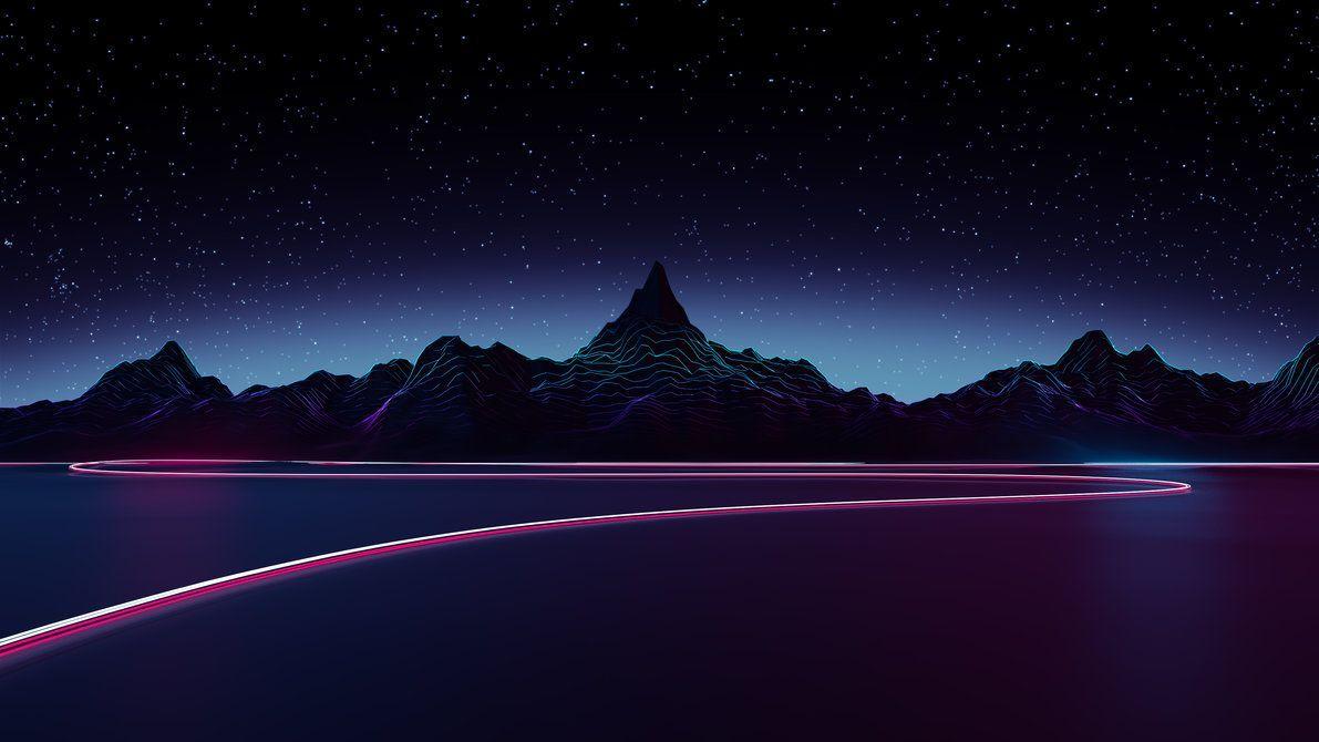 1191x670 Highway Animated Wallpaper (4k)