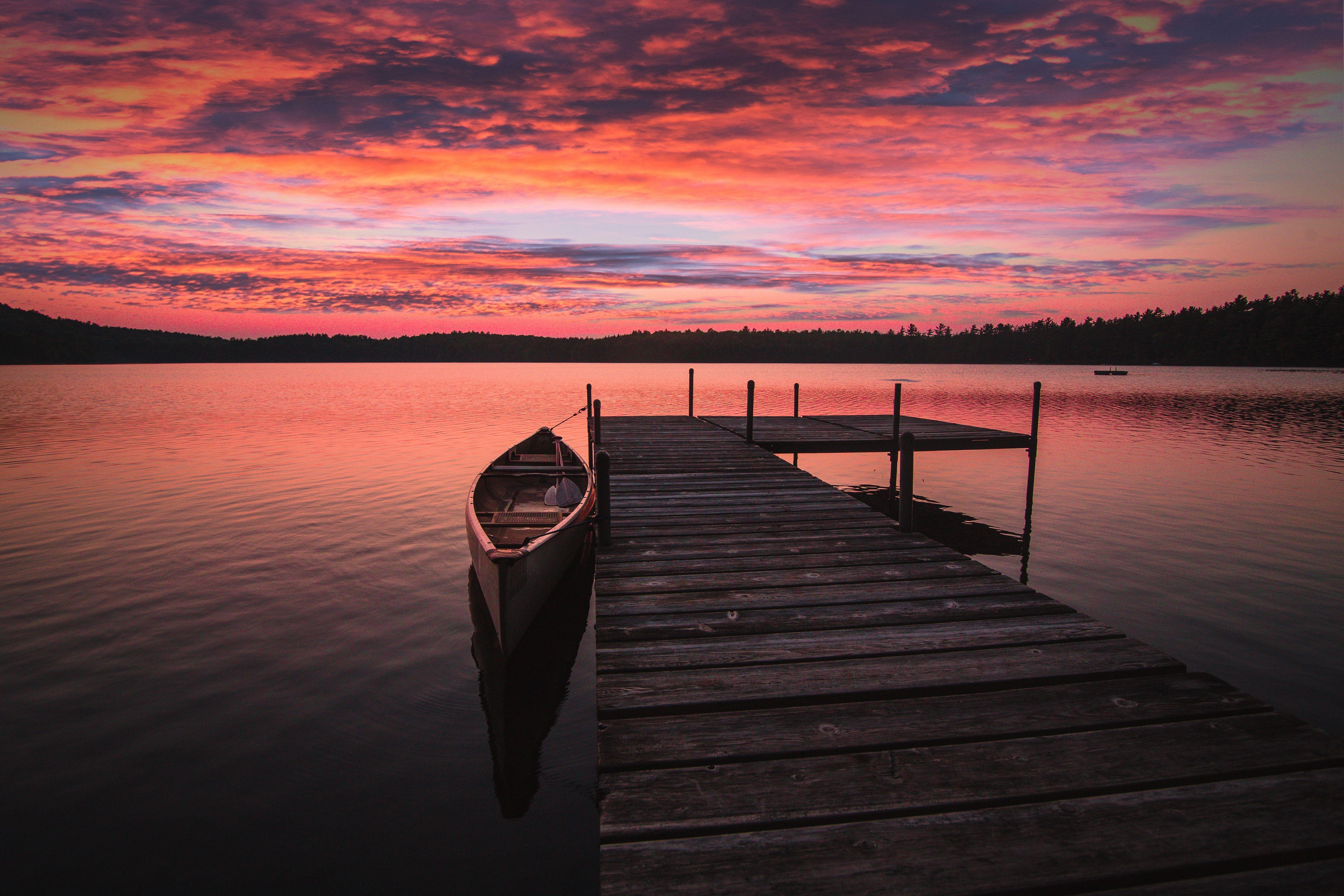 5611x3741 Boat Docks Wallpaper