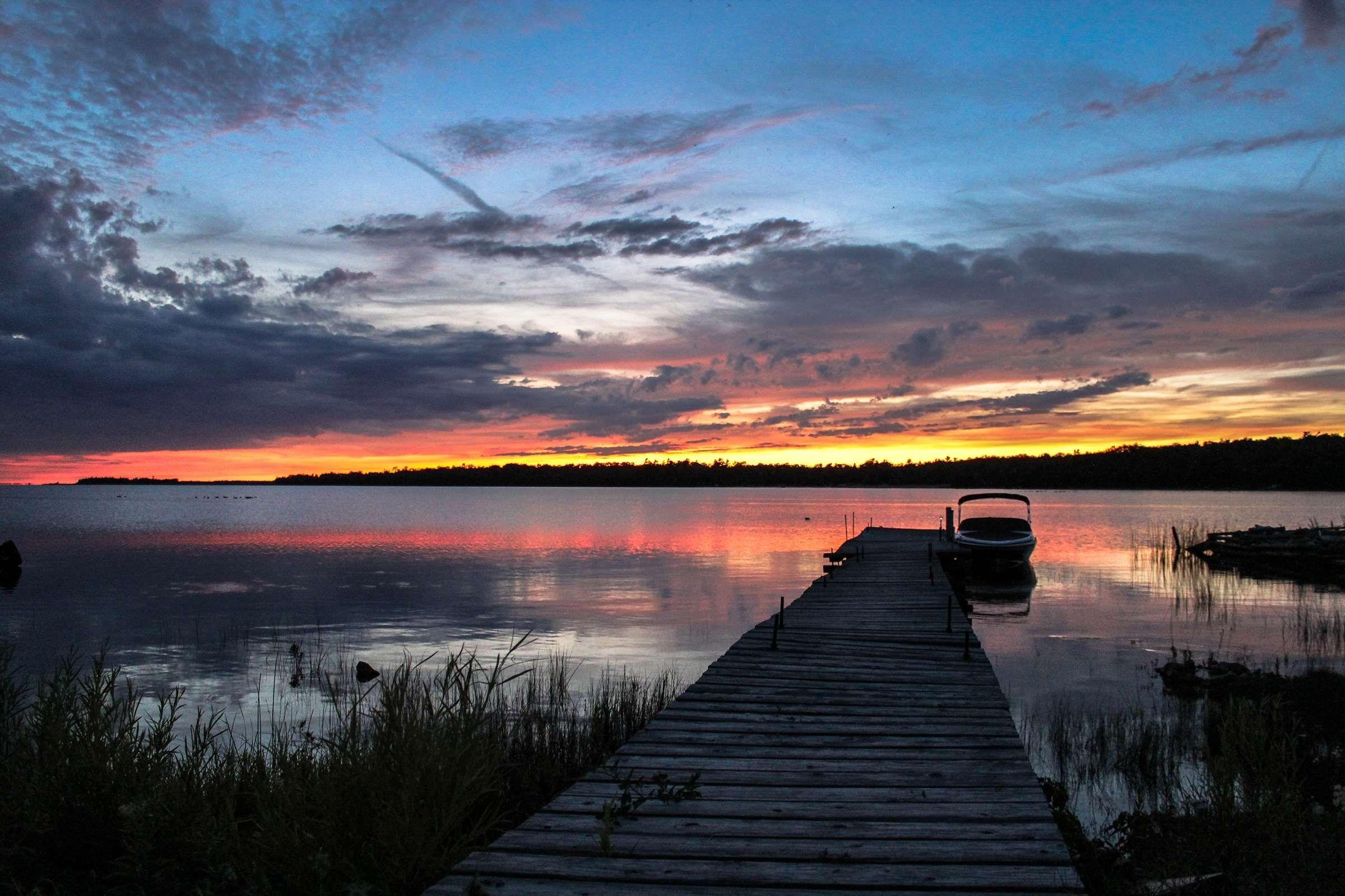 Lake Dock Sunset Wallpapers - Top Free Lake Dock Sunset Backgrounds