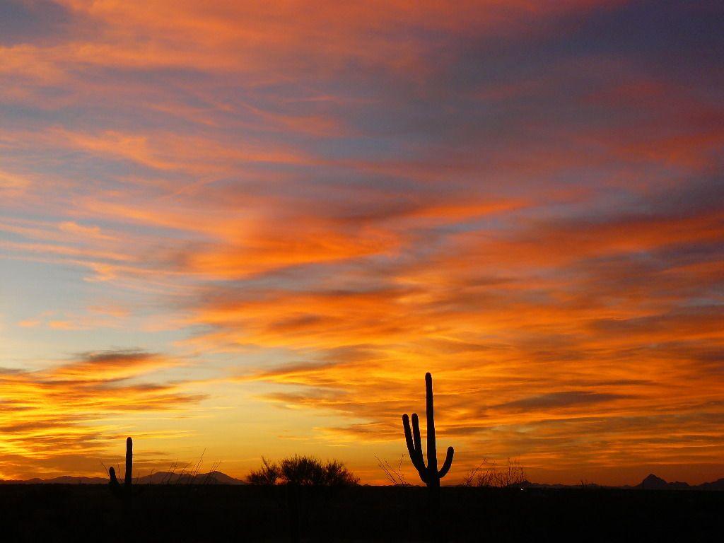 1024x768 December Sunset in Tucson Tucson Wedding