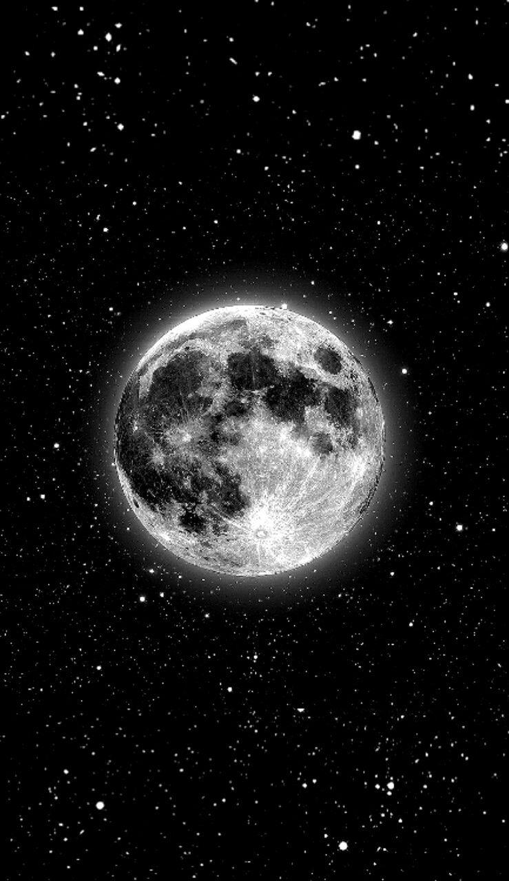 739x1280 Moon Tumblr Wallpaper