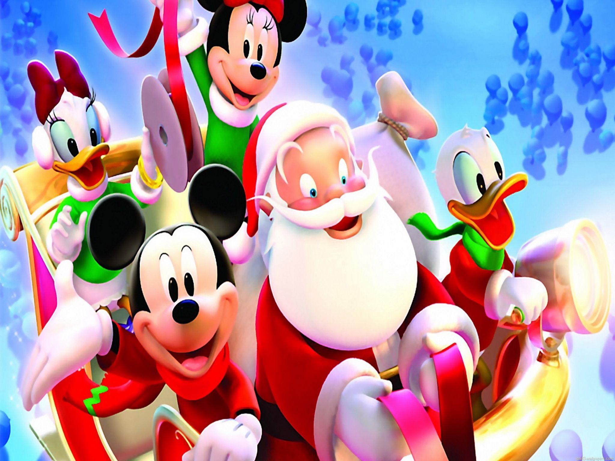 2048x1536 Disney Christmas Wallpaper for iPad