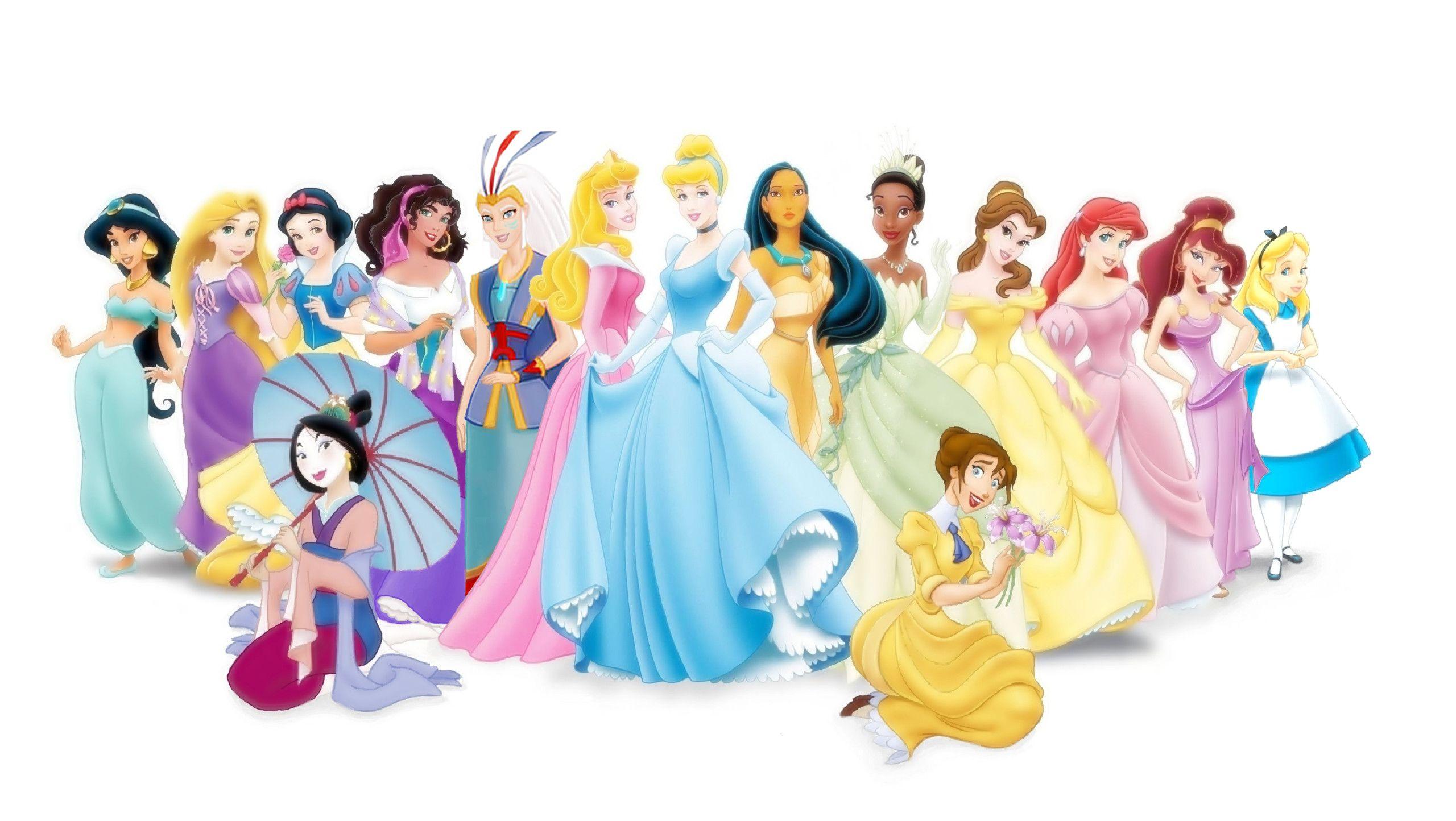 2560x1444 Disney Princess Desktop Wallpaper HD