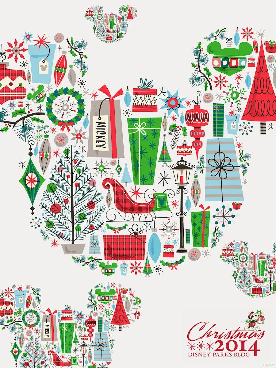 900x1200 Disney Christmas Wallpaper for iPad
