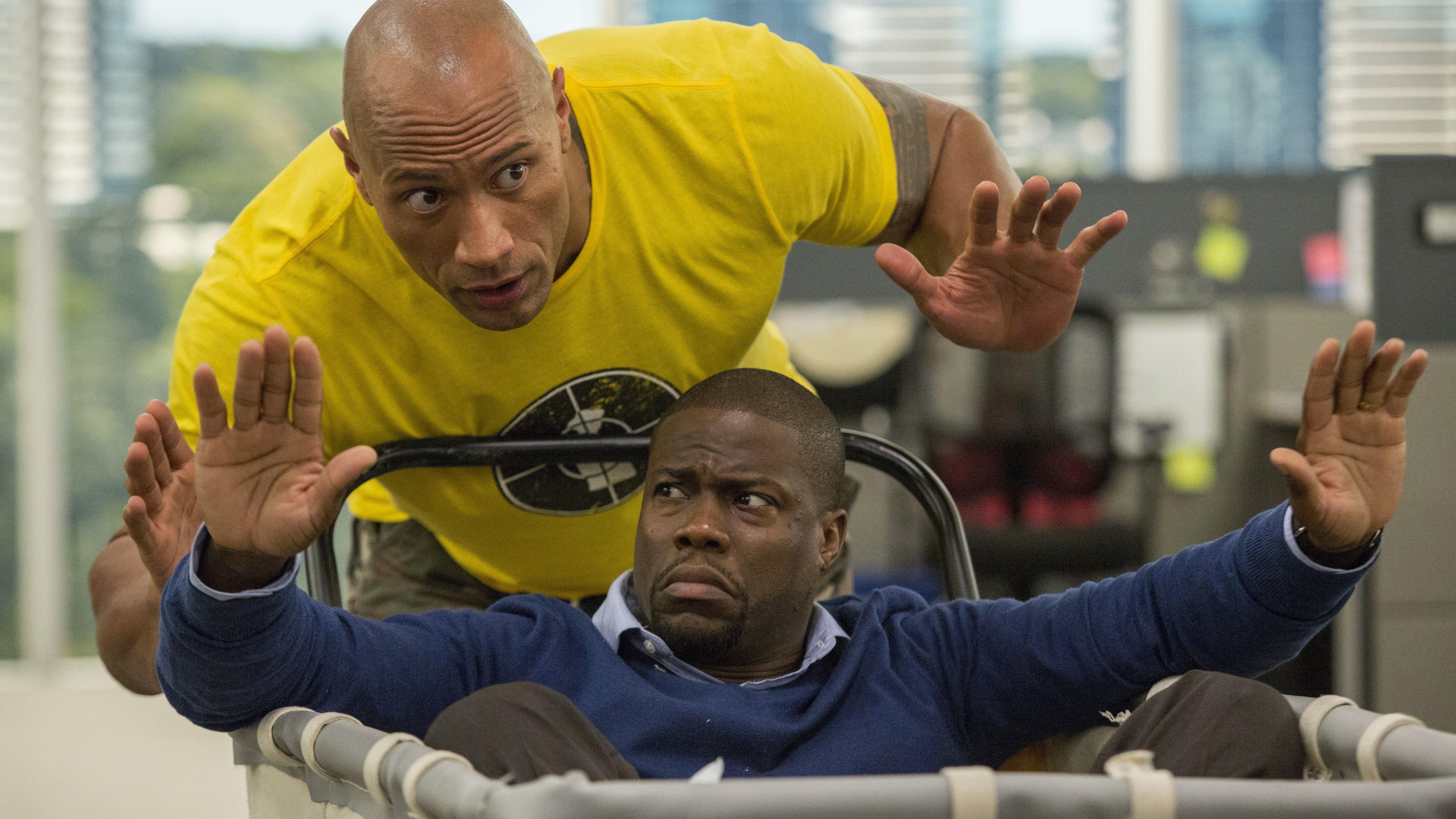 5120x2880 Wallpaper Central Intelligence, Dwayne Johnson, Kevin Hart, Best Movies of Movies