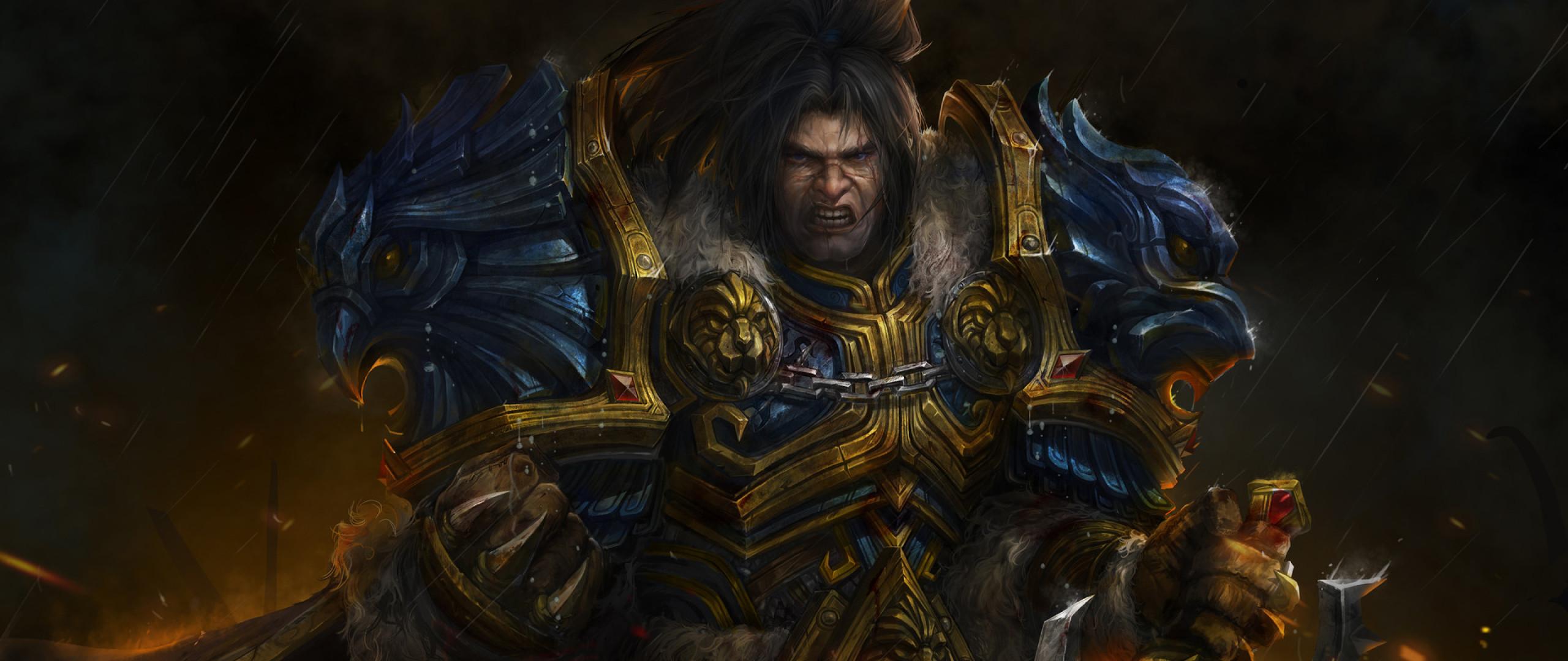 2560x1080 Varian Wrynn Fan Art 2560x1080 Resolution Wallpaper, HD Games 4K Wallpaper, Image, Photo and Background