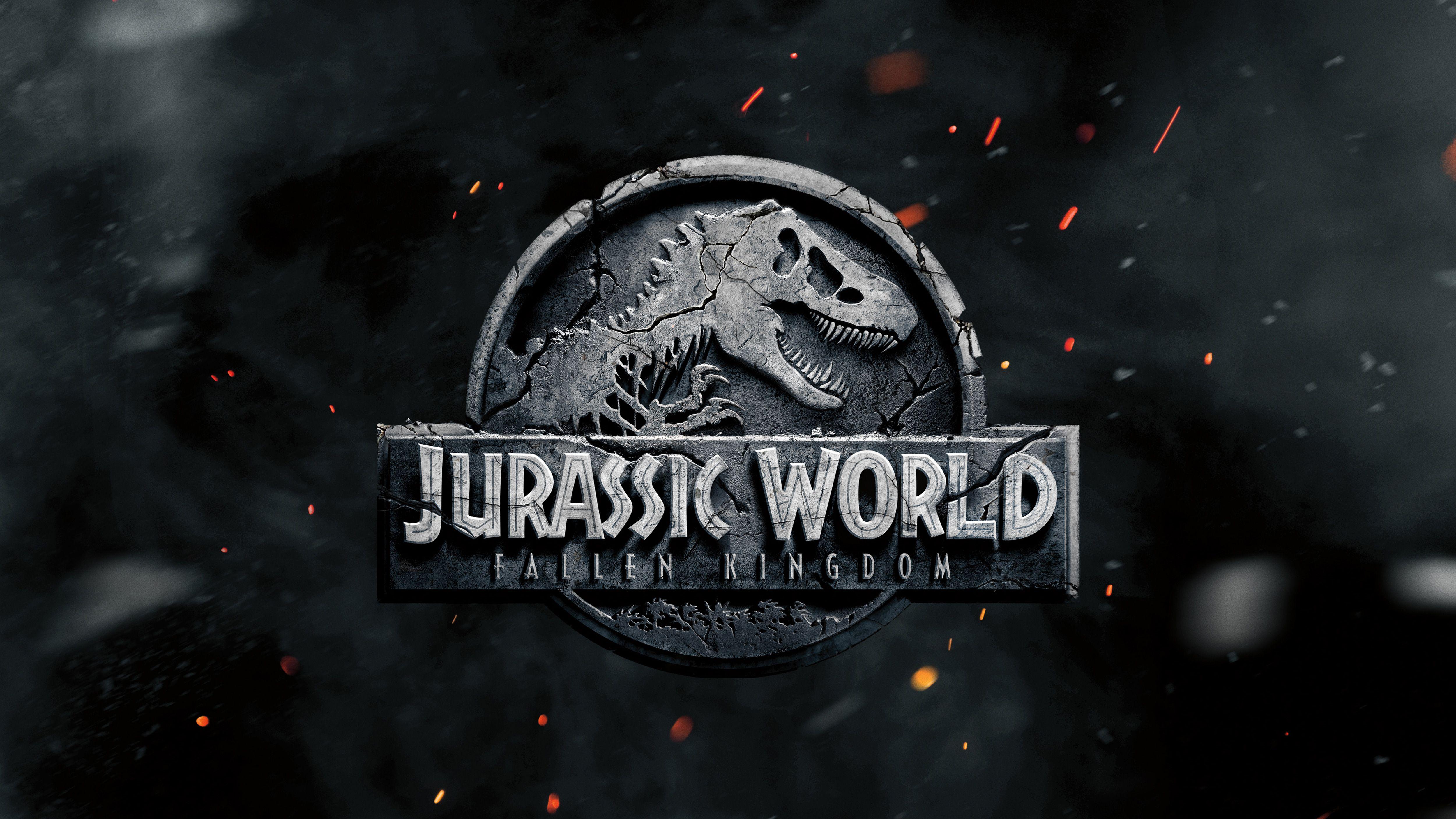 Jurassic World 4K Logo Wallpapers - Top Free Jurassic World 4K Logo ...