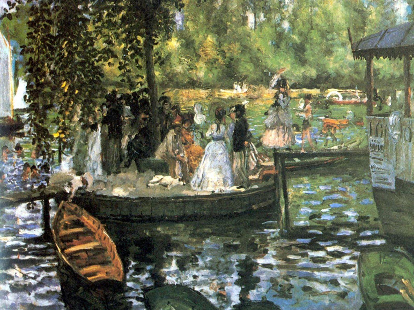 1600x1200 Chúc mừng sinh nhật, Renoir !. Renoir, Pierre auguste Renoir và Monet
