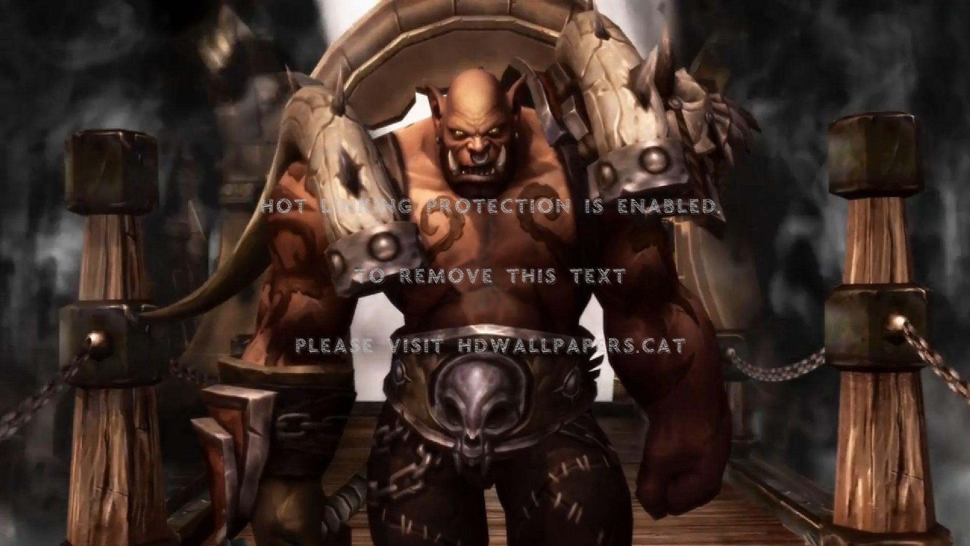 1920x1080 Siege Of Orgrimmar Garrosh Hellscream Patch