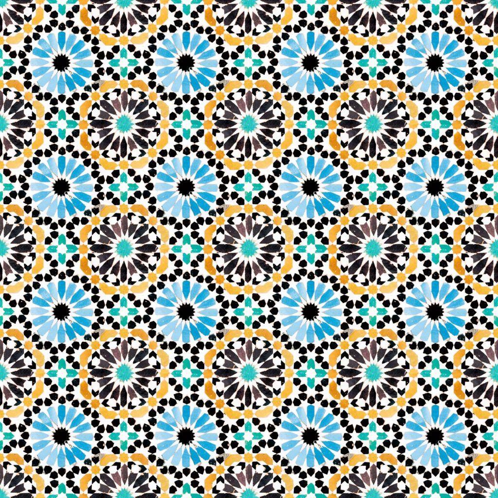 1024x1024 Moroccan arabesque wallpaper
