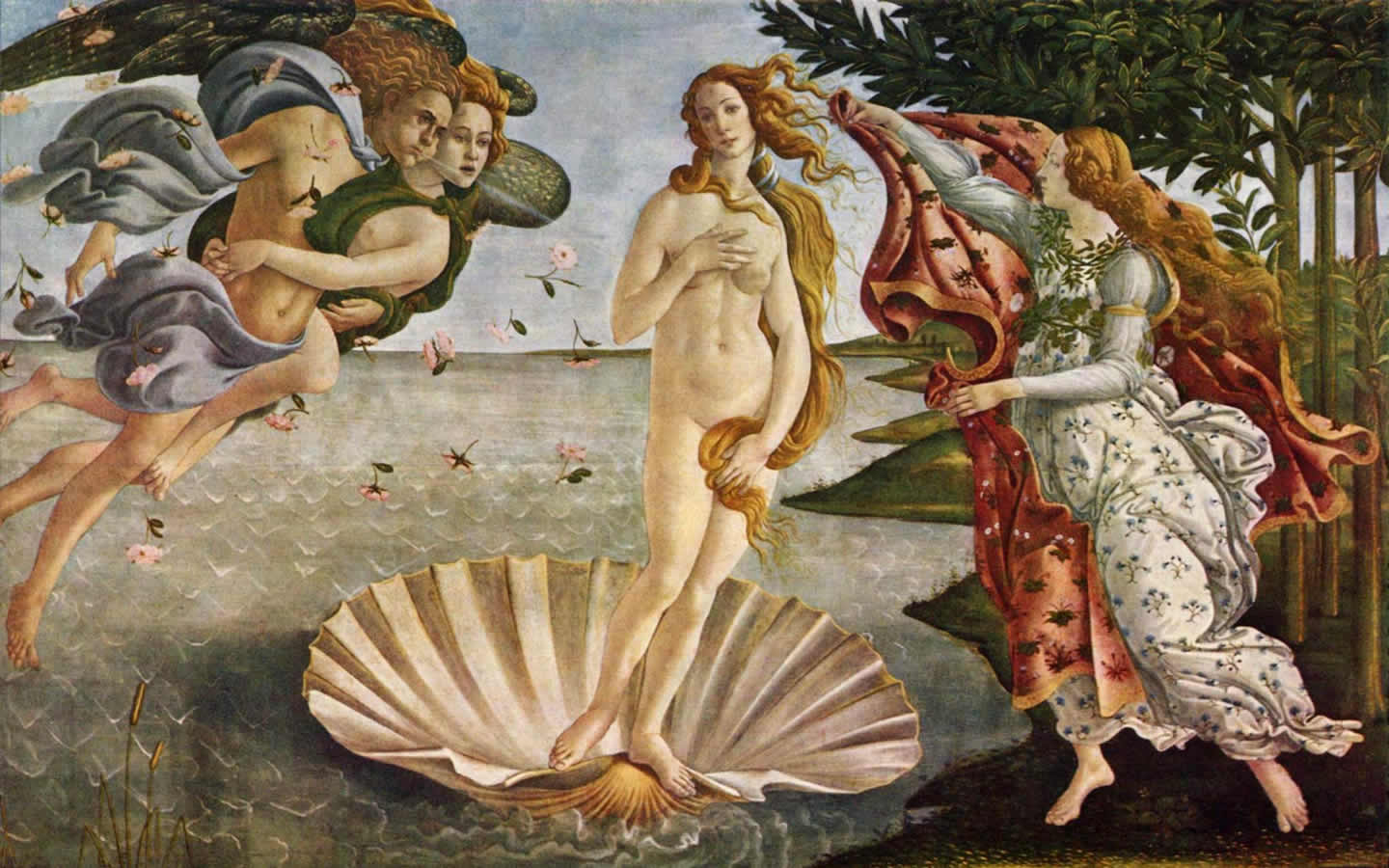 1440x900 1440*900 World Famous Paintings / Fine Art Painting Wallpaper with introduction 1440x900 NO.6 Desktop Wallpaper