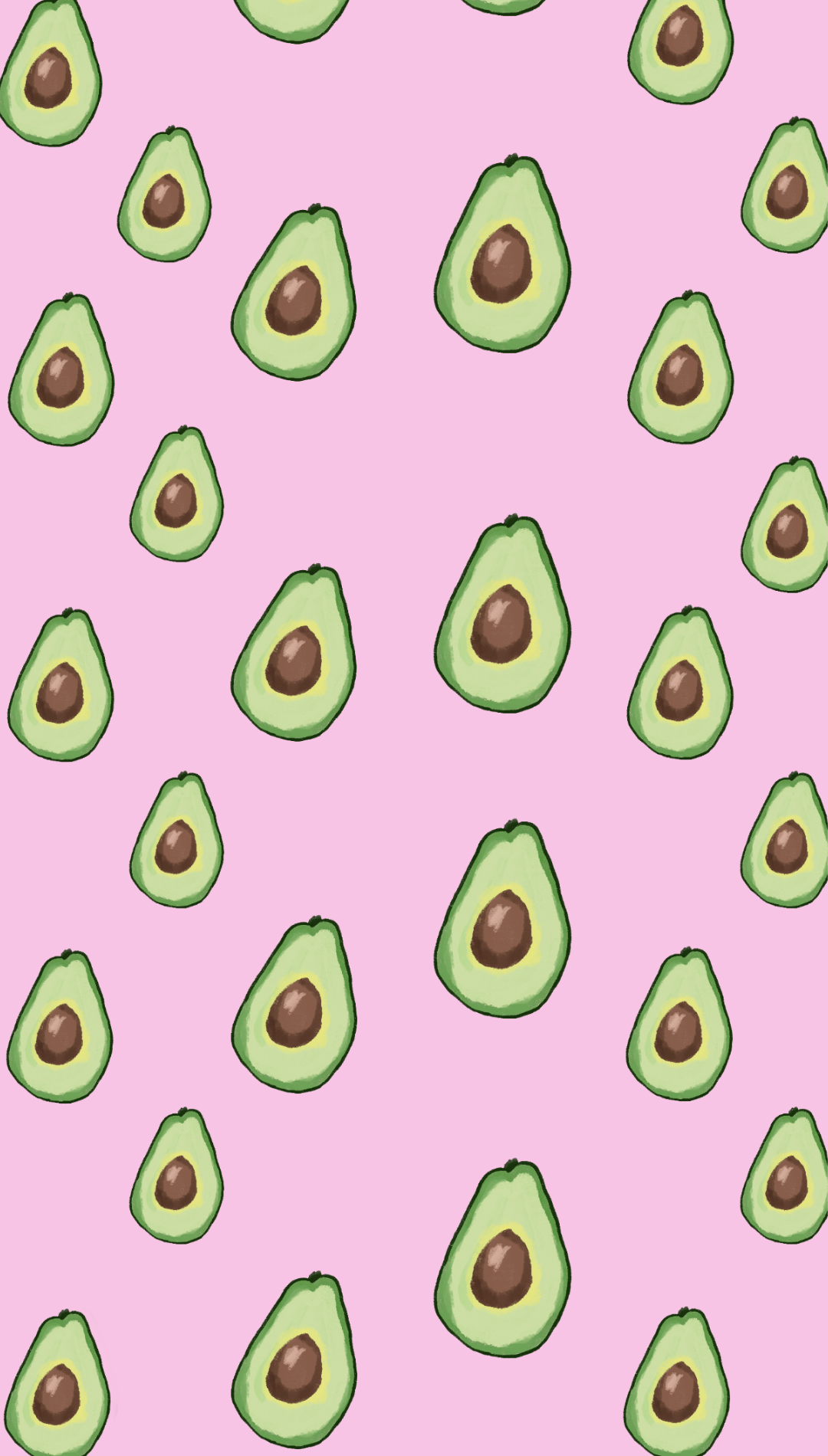 1080x1900 Cute Avocado Wallpaper .