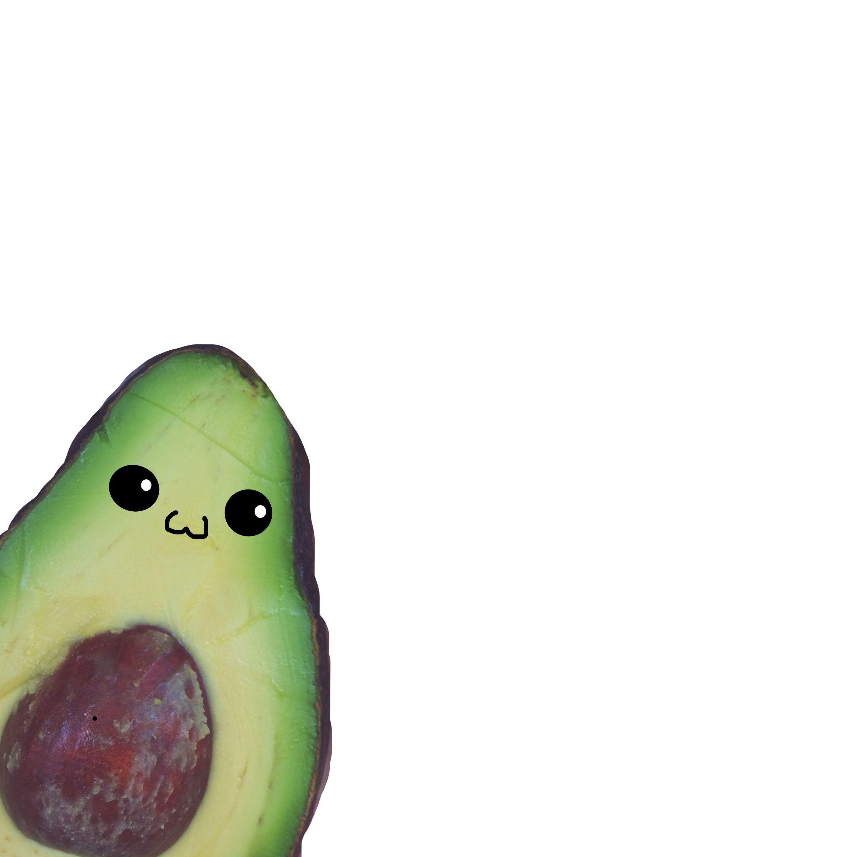 2896x2896 Cute Avocado Wallpaper .