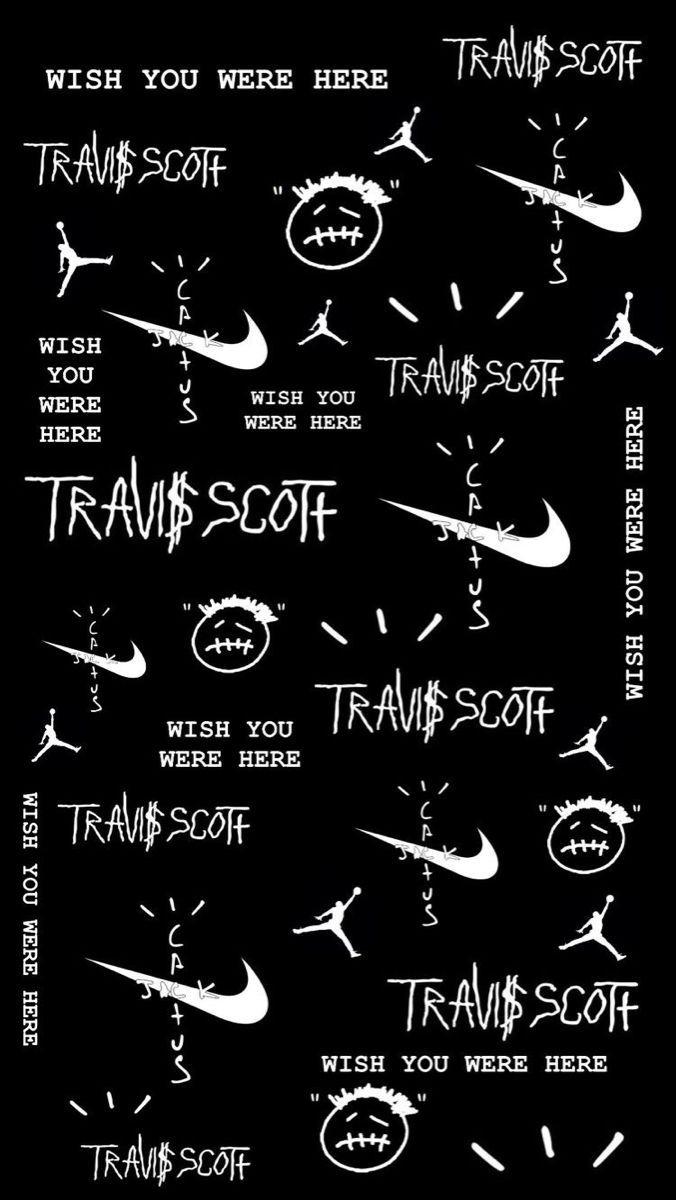 676x1200 Wallpaper. Travis scott wallpaper, Nike wallpaper, Travis scott iphone wallpaper