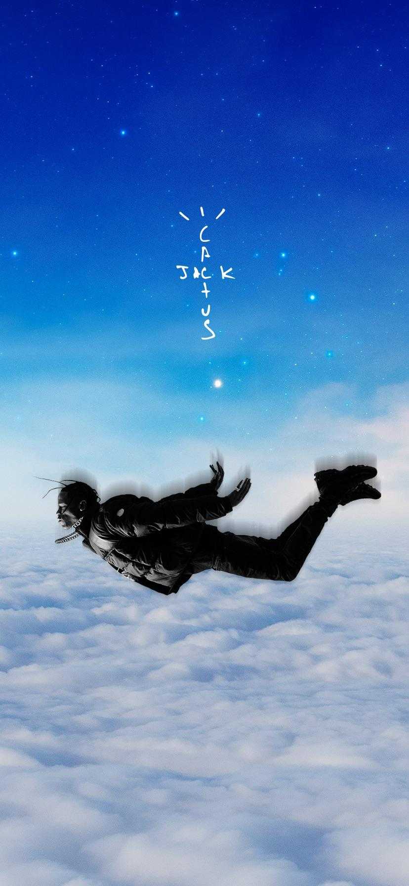 828x1792 Cactus Jack Wallpaper