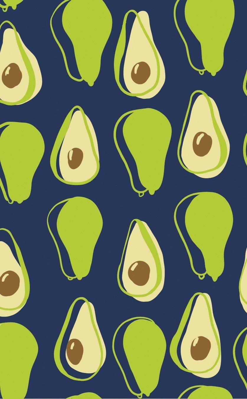 837x1350 Aesthetic Avocado Background .