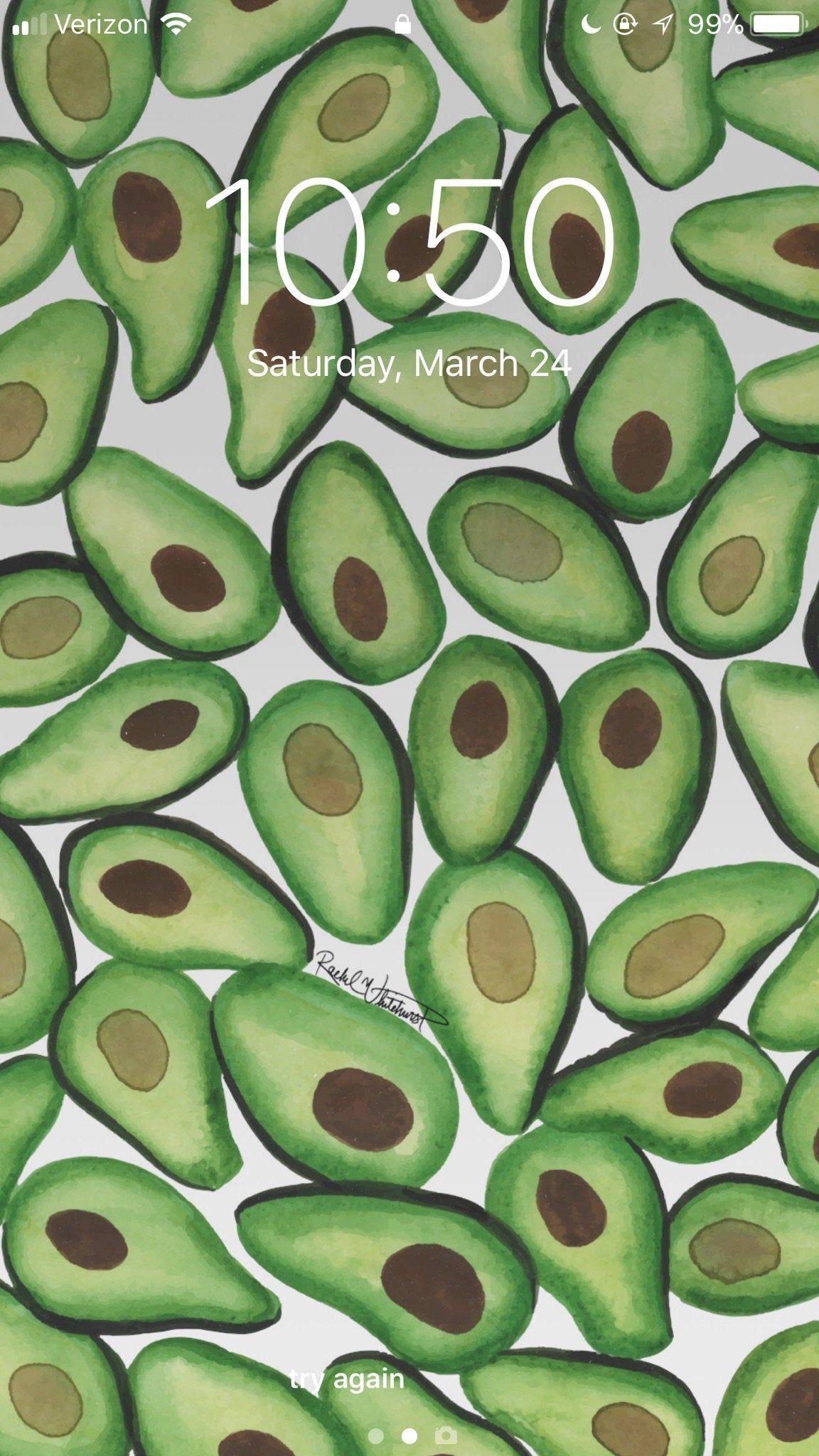 1152x2048 Avocado Wallpaper
