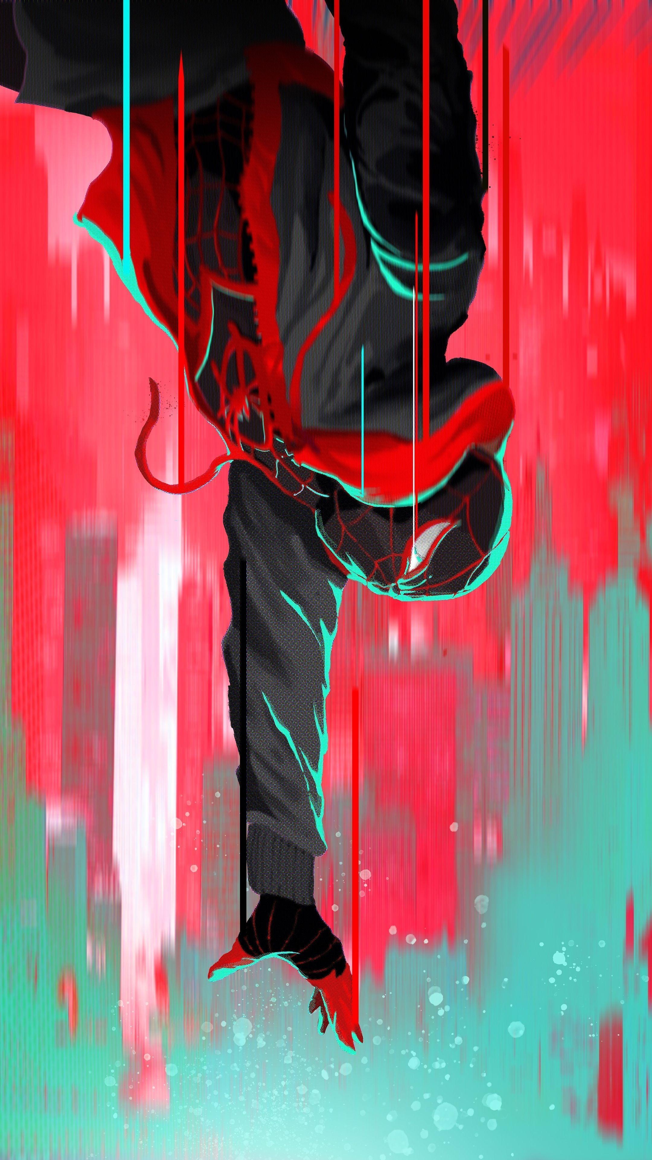 2160x3840 Spiderman Graffiti Wallpaper