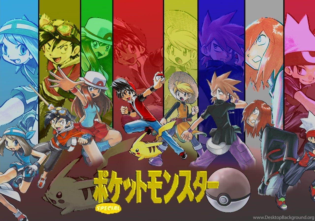 Yellow and Red-Pokemon Adventures Manga - Pokemon & Anime Background  Wallpapers on Desktop Nexus (Image 821519)