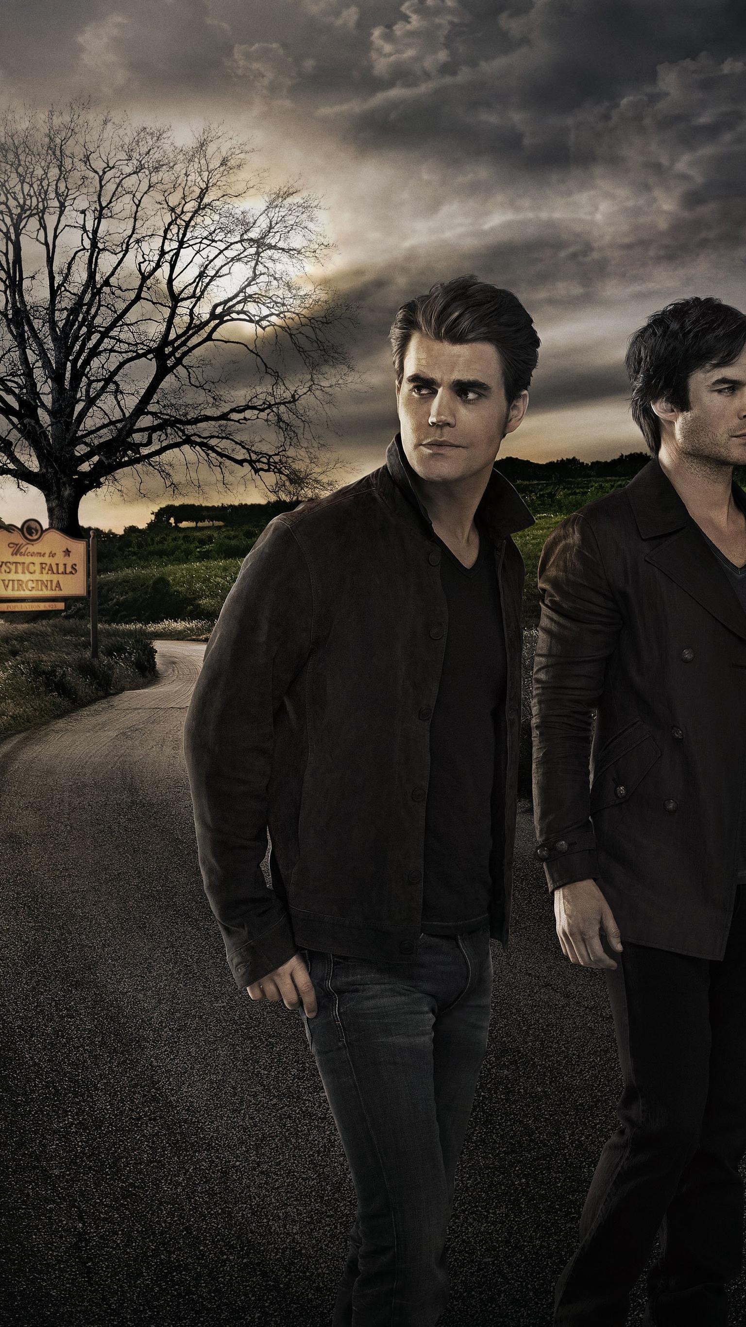 1536x2732 The Vampire Diaries Phone Wallpaper