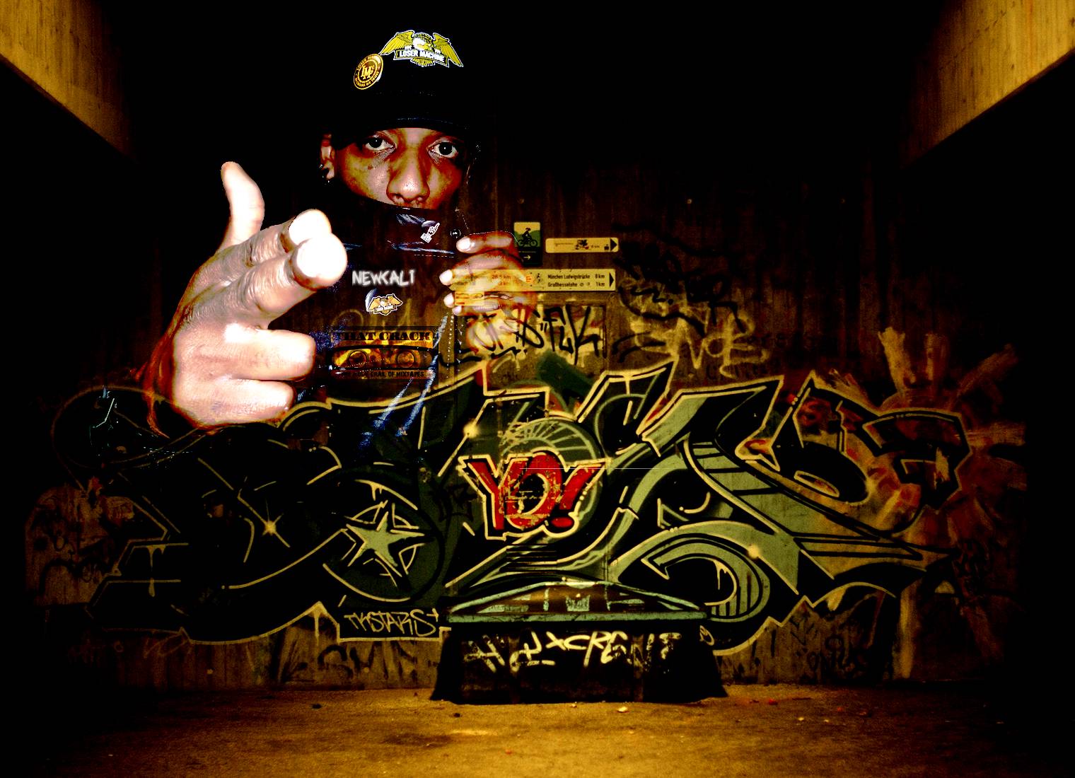 1520x1100 Hip Hop Graffiti Wallpaper