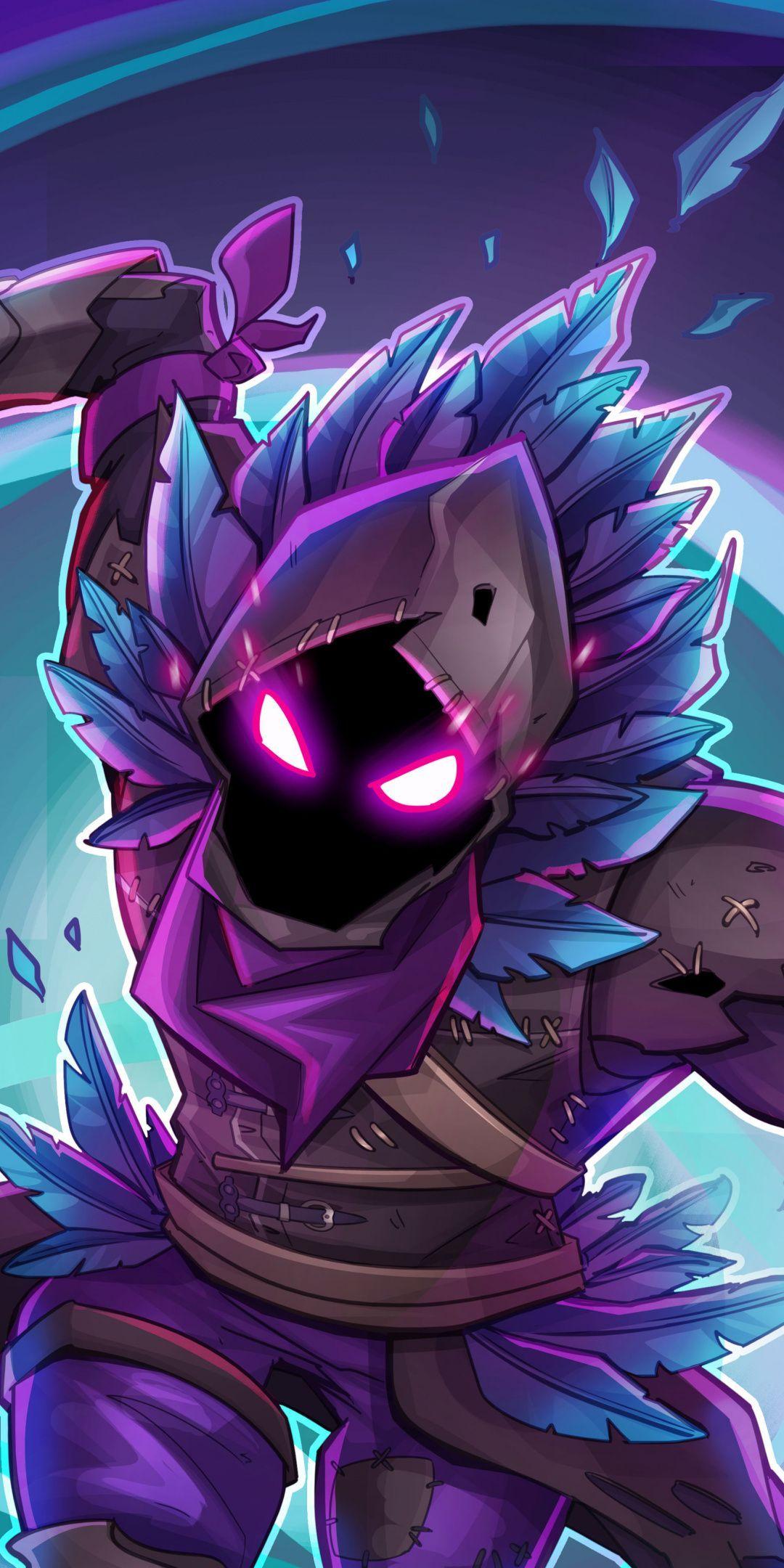 1080x2160 Raven wallpaper, Fortnite Battle Royale, creature, game, 1080x2160 smartphone wallpaper. Anime wallpaper, Anime, 2048x1152 wallpaper