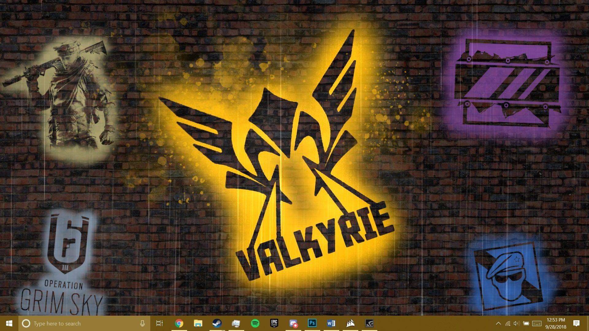 1920x1080 Steam Workshop::Rainbow Six Siege Operation Grim Sky Inspired Graffiti Wallpaper