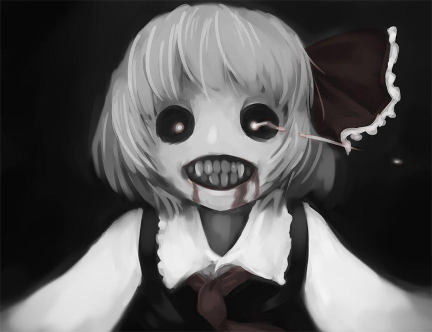 Creepy Anime Girl  Top Creepy Anime Girl  creepy anime girl Spooky Anime  HD phone wallpaper  Pxfuel