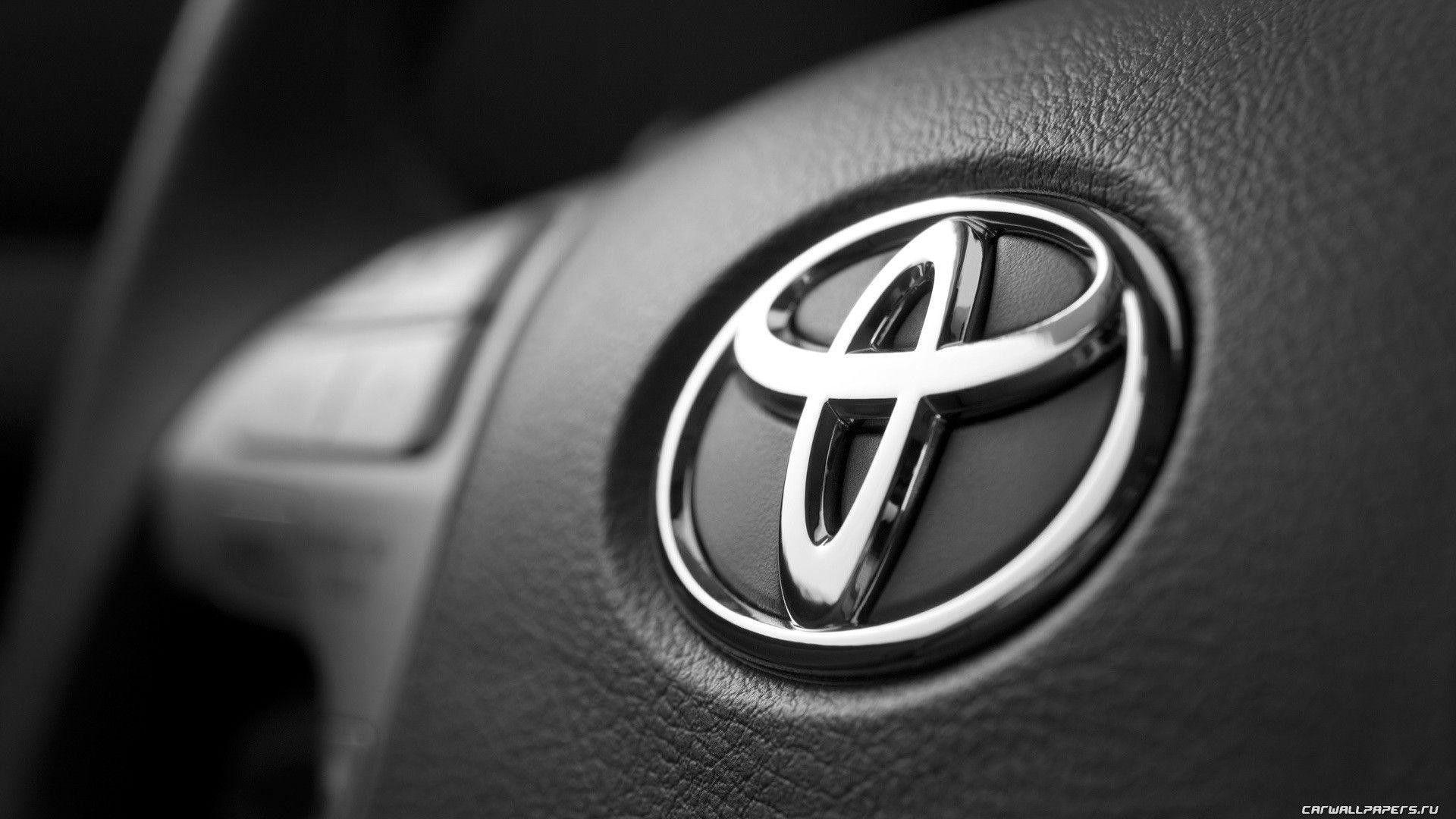 1920x1080 Black Toyota Wallpaper