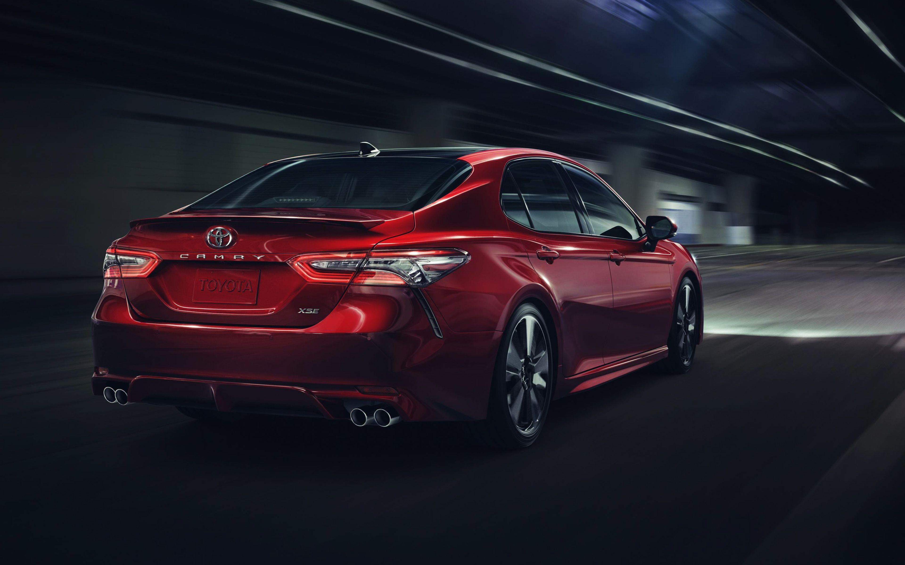 3840x2400 Black Toyota Camry Cars Wallpaper .
