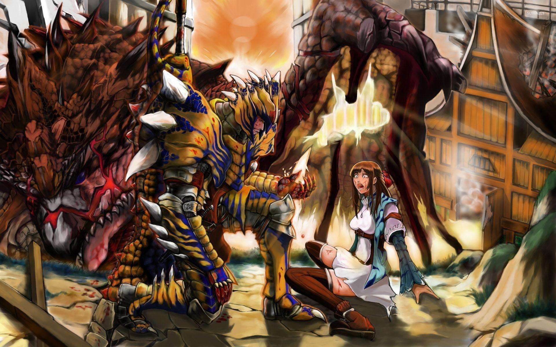 1920x1200 Monster Hunter Wallpaper Anime