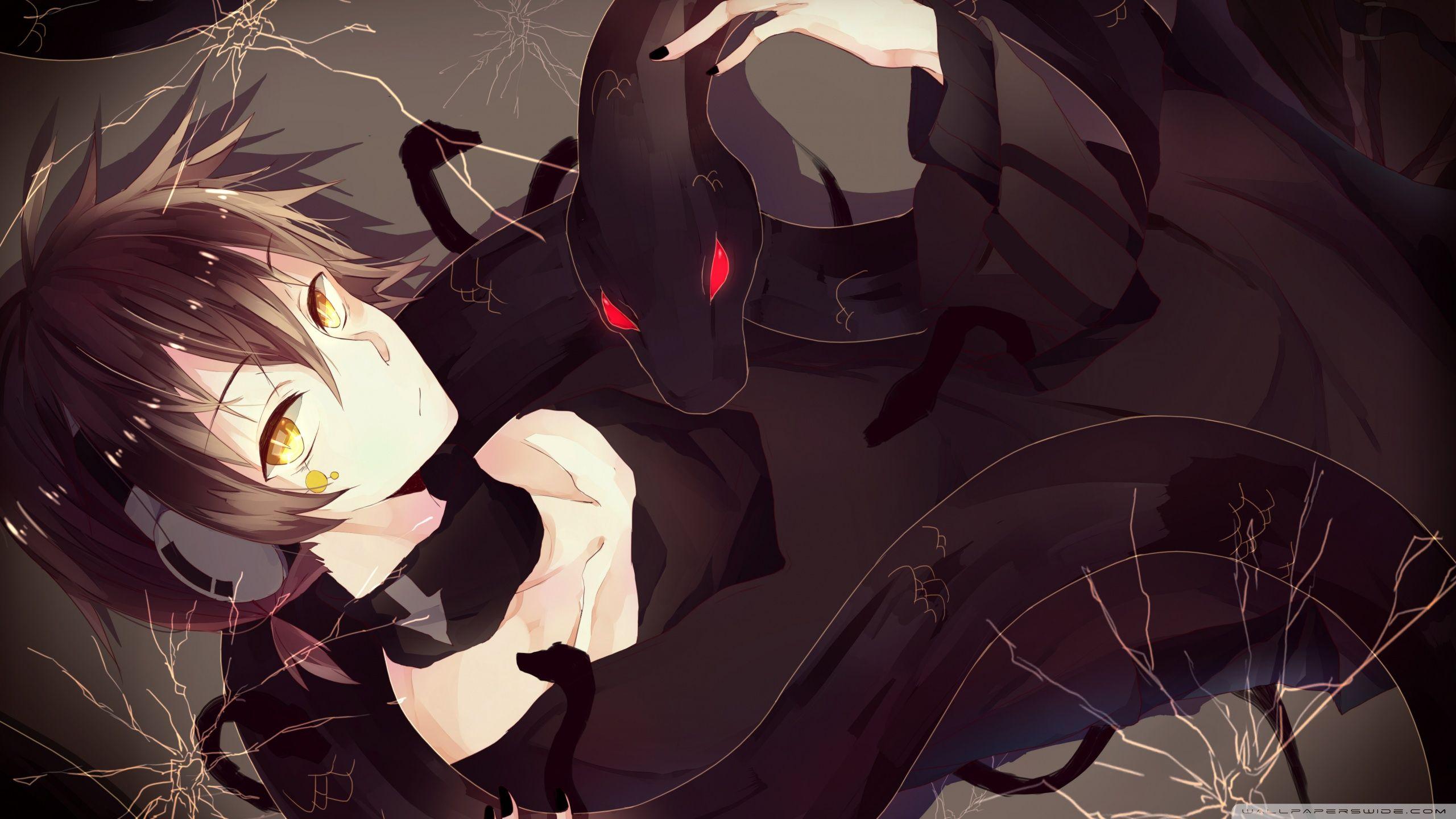 2560x1440 Guy Anime Boy Wallpaper