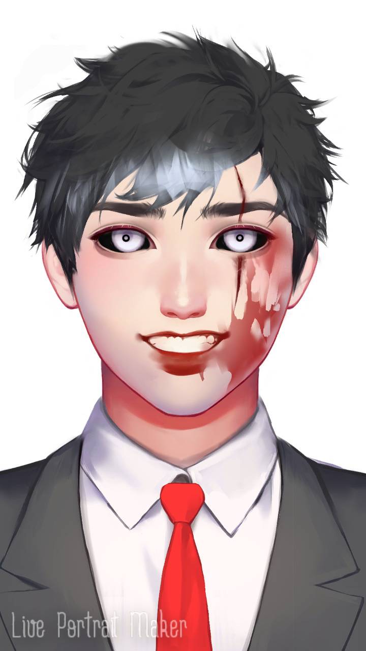 720x1280 Scary Boy Anime wallpaper