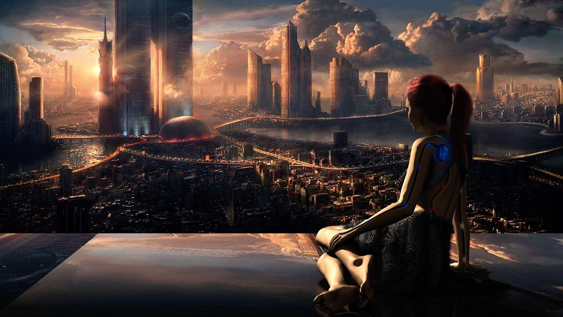 1920x1080 XEP57: Future City Wallpaper, Future City Photo in Best