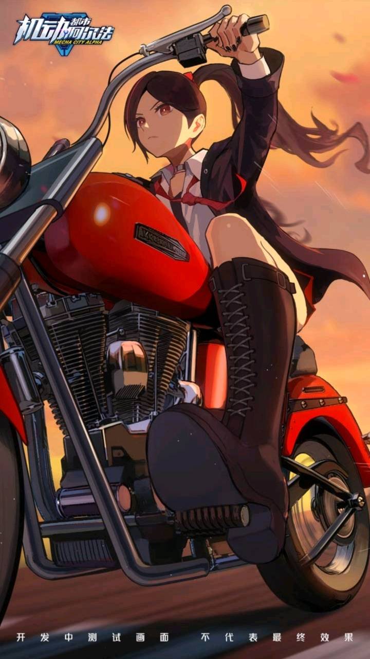 720x1280 Girl Bike smc wallpaper