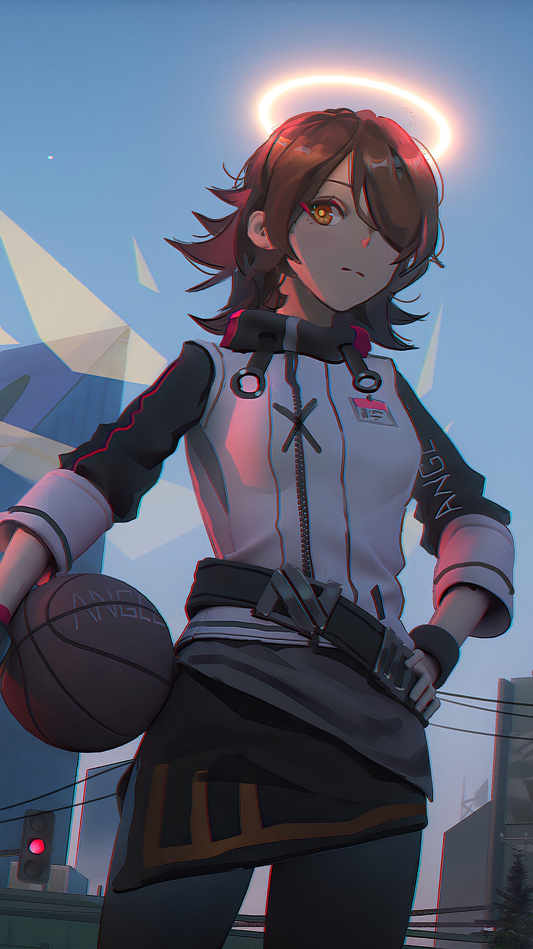 2160x3840 Anime, Girl, Biker, Arknights, Exusiai, 4K phone HD Wallpaper, Image, Background, Photo and Picture