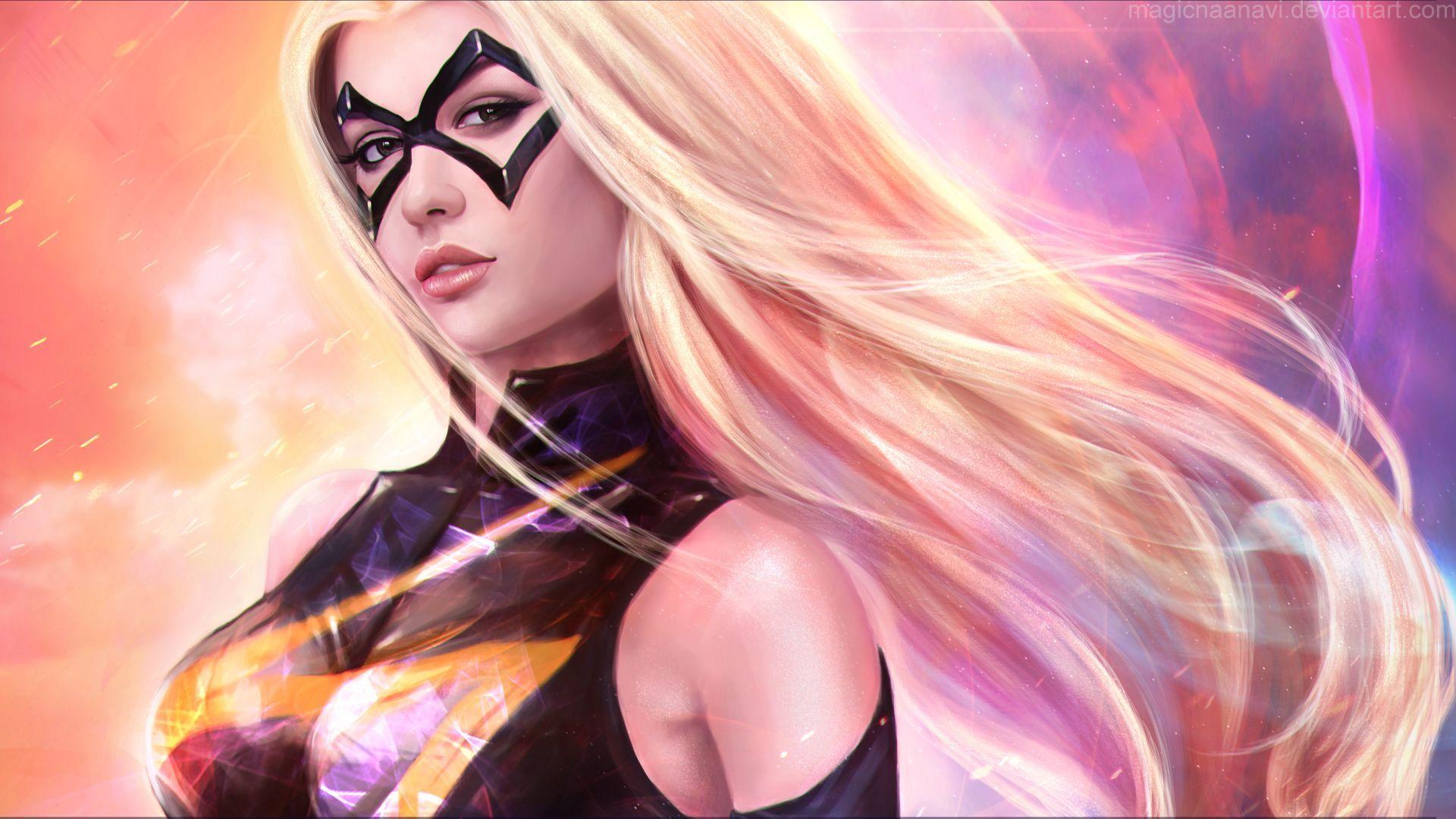 1920x1080 Marvel Girls Wallpaper