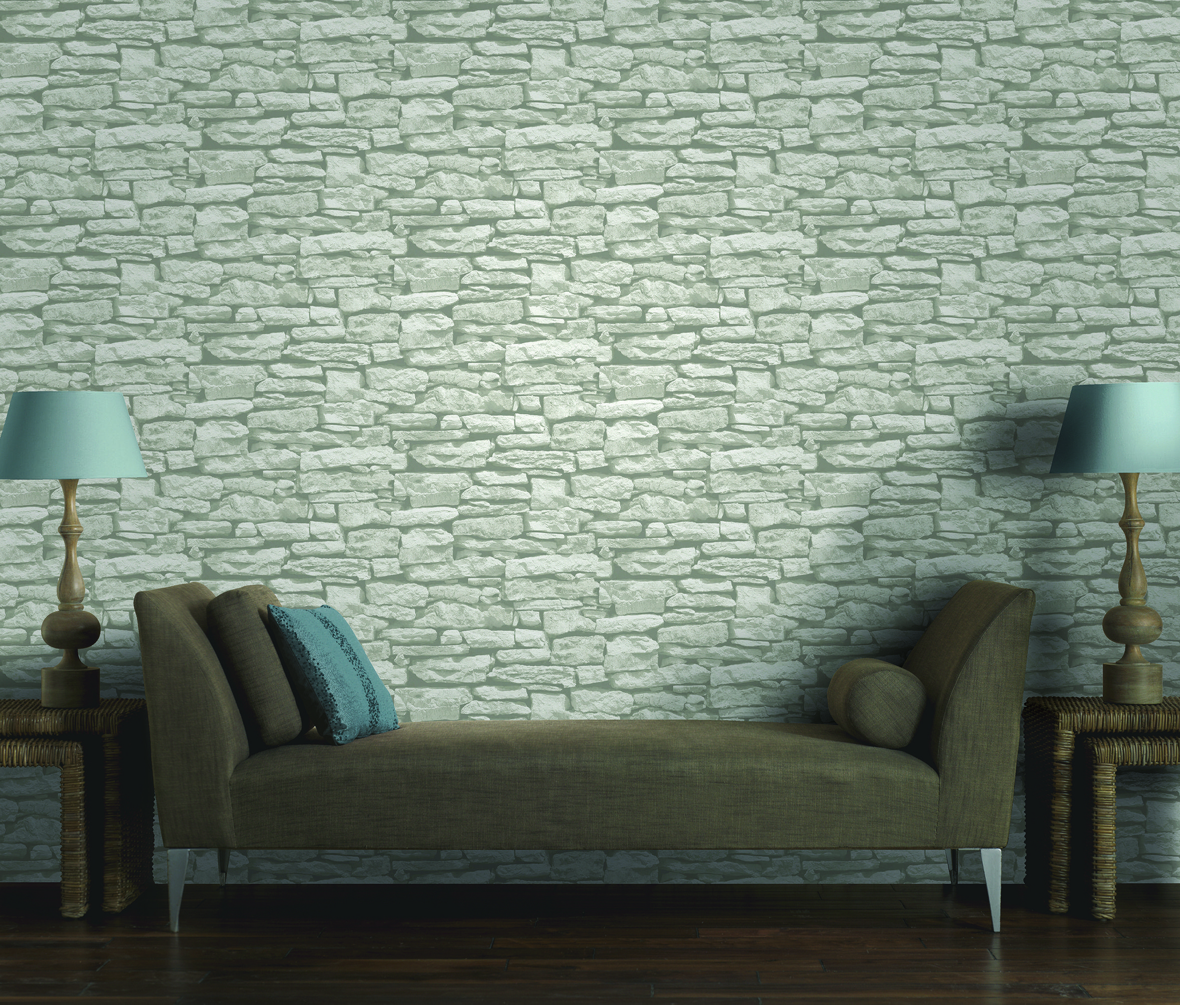 2362x2011 Arthouse Moroccan White Stone Wall 3D Effect Wallpaper 623009