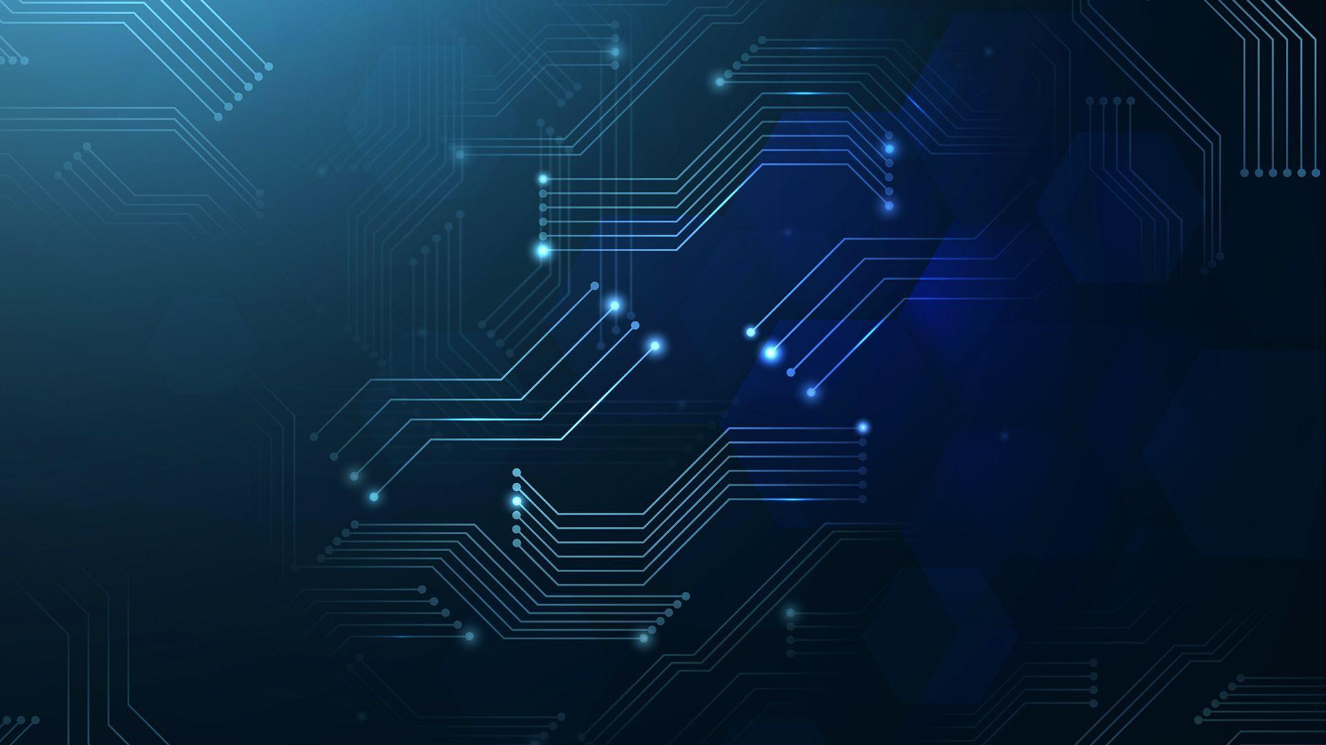 1920x1080 hd wallpaper for laptop, blue, electronics, pattern, line, design