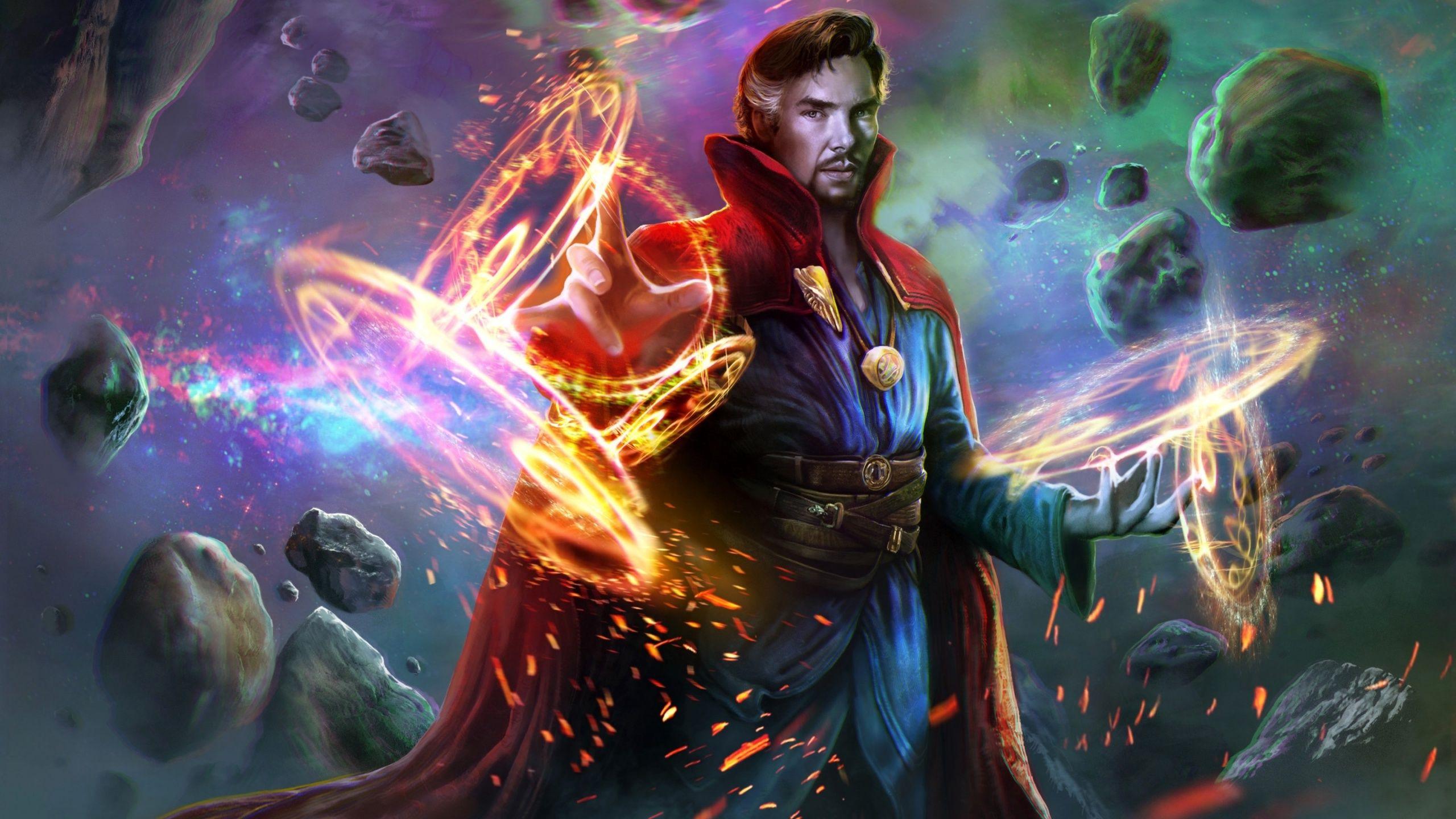 2560x1440 Doctor Strange Art Wallpaper