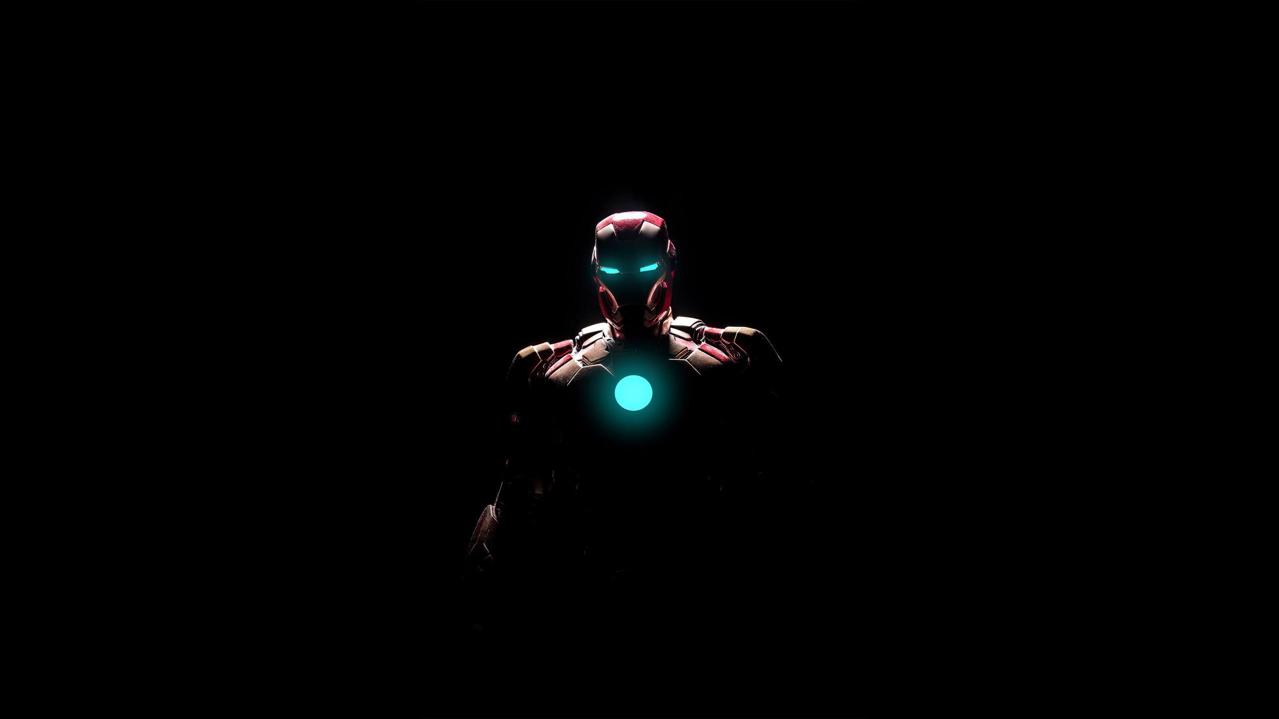 2560x1440 Iron Man Arc Reactor Glowing 1440P Resolution HD 4k Wallpaper, Image, Background, Photo and Picture
