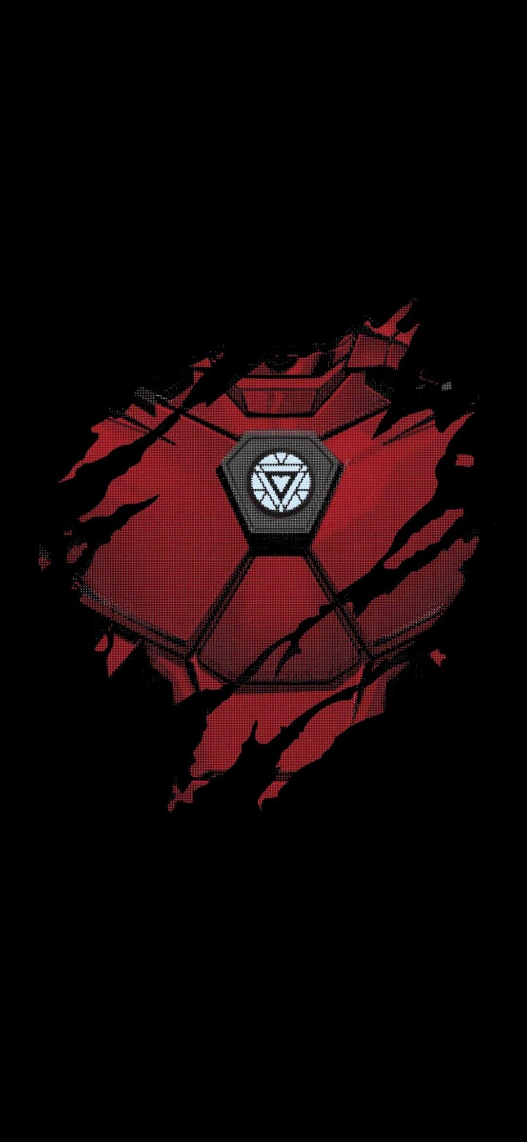 1080x2340 Iron Man Arc Reactor AMOLED Wallpaper 1080×2340 ⋆ Traxzee