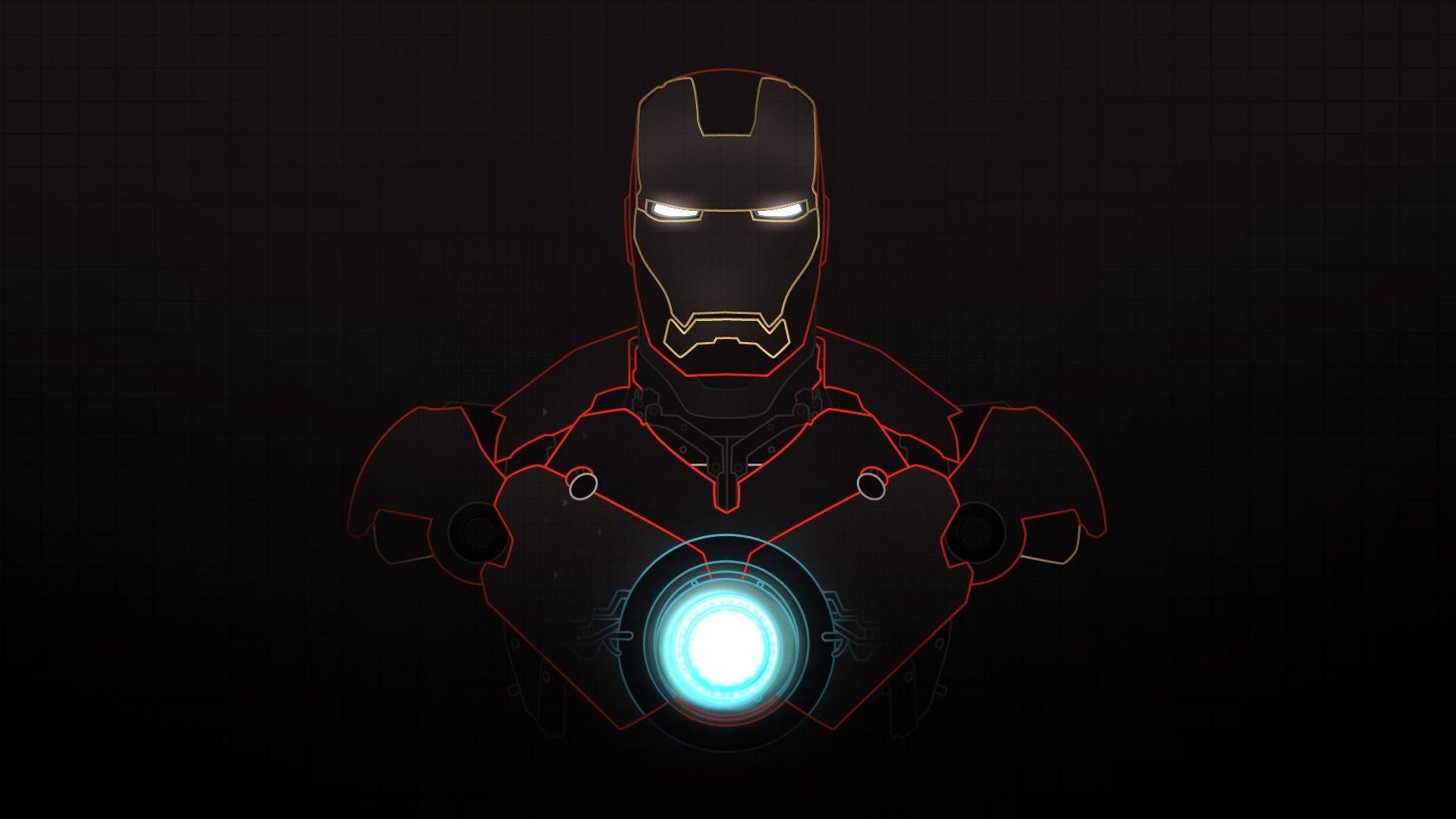 1920x1080 Android Iron Man Arc Reactor Wallpaper