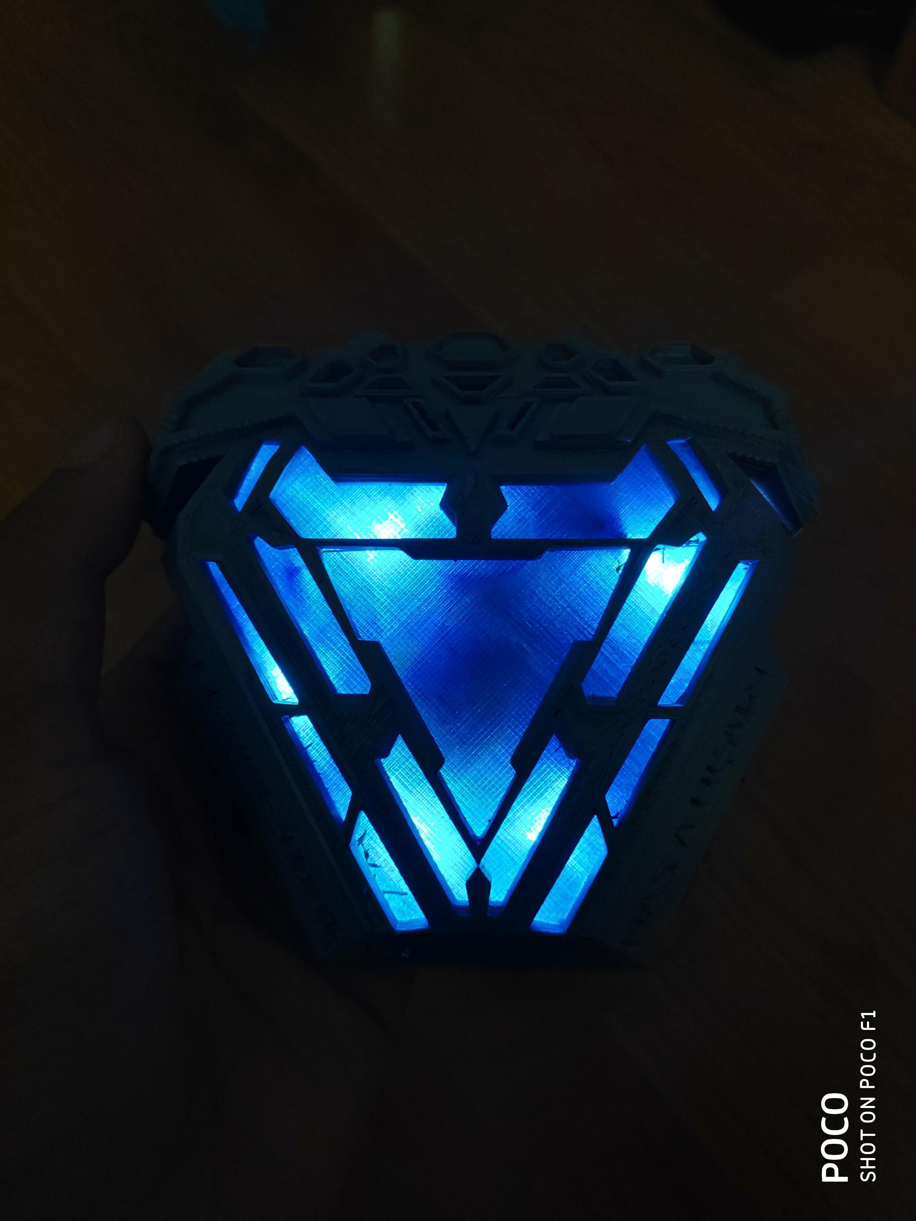 3024x4032 Iron Man Arc Reactor Endgame .