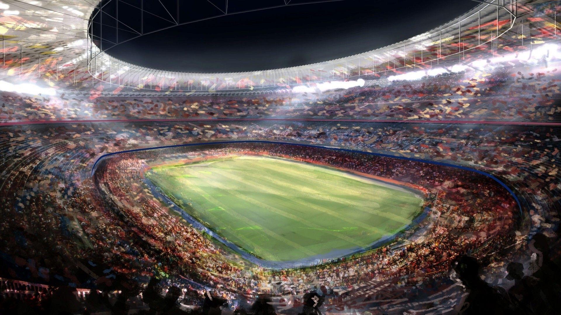 1920x1080 Football Stadium HD Wallpaper